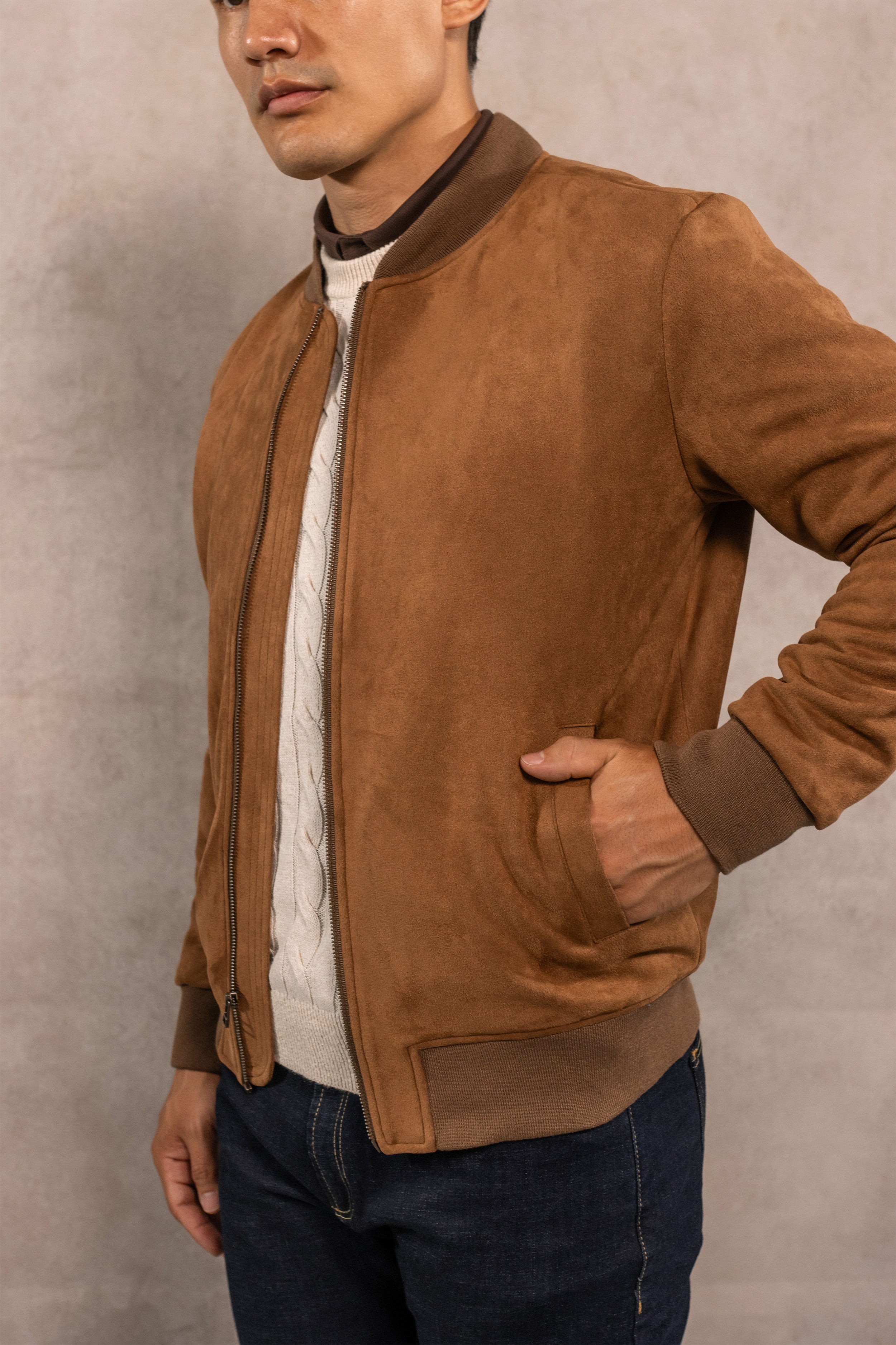 Chaqueta bomber Amelia para mujer marca DANTE regular fit foto frente