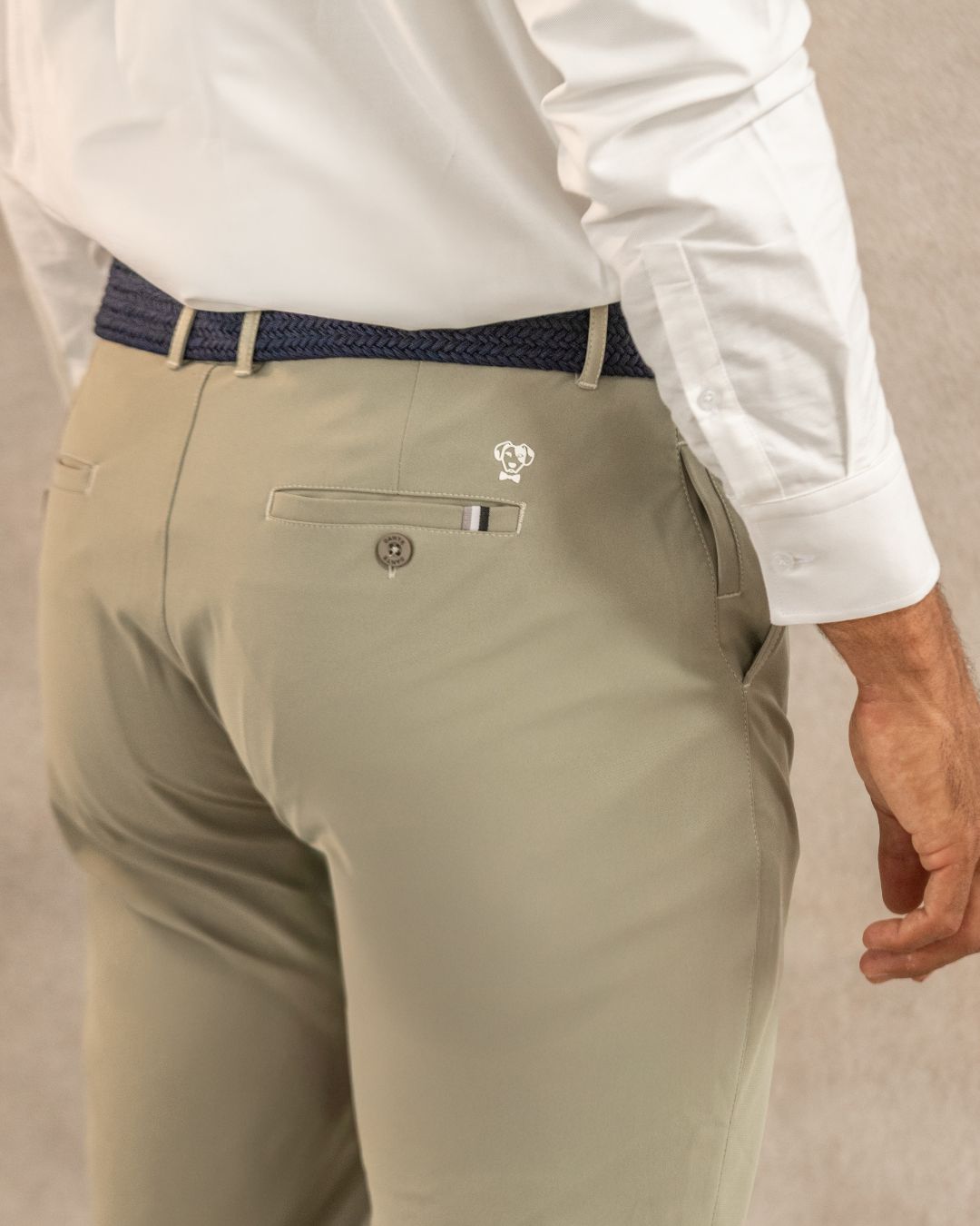 Pantalon Performance Antimanchas Verde Oliva