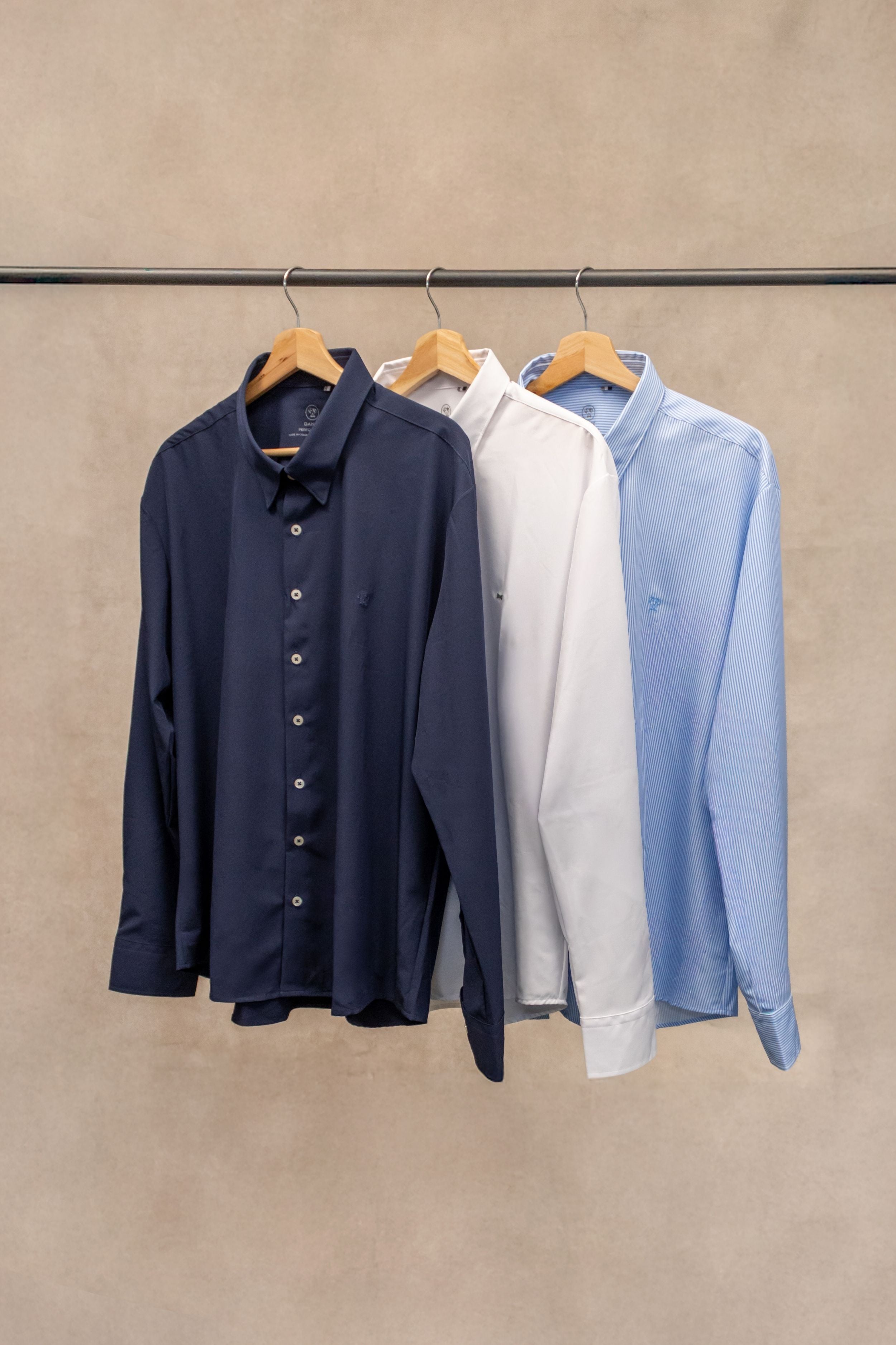 Bundle 3 Camisas Antiarrugas