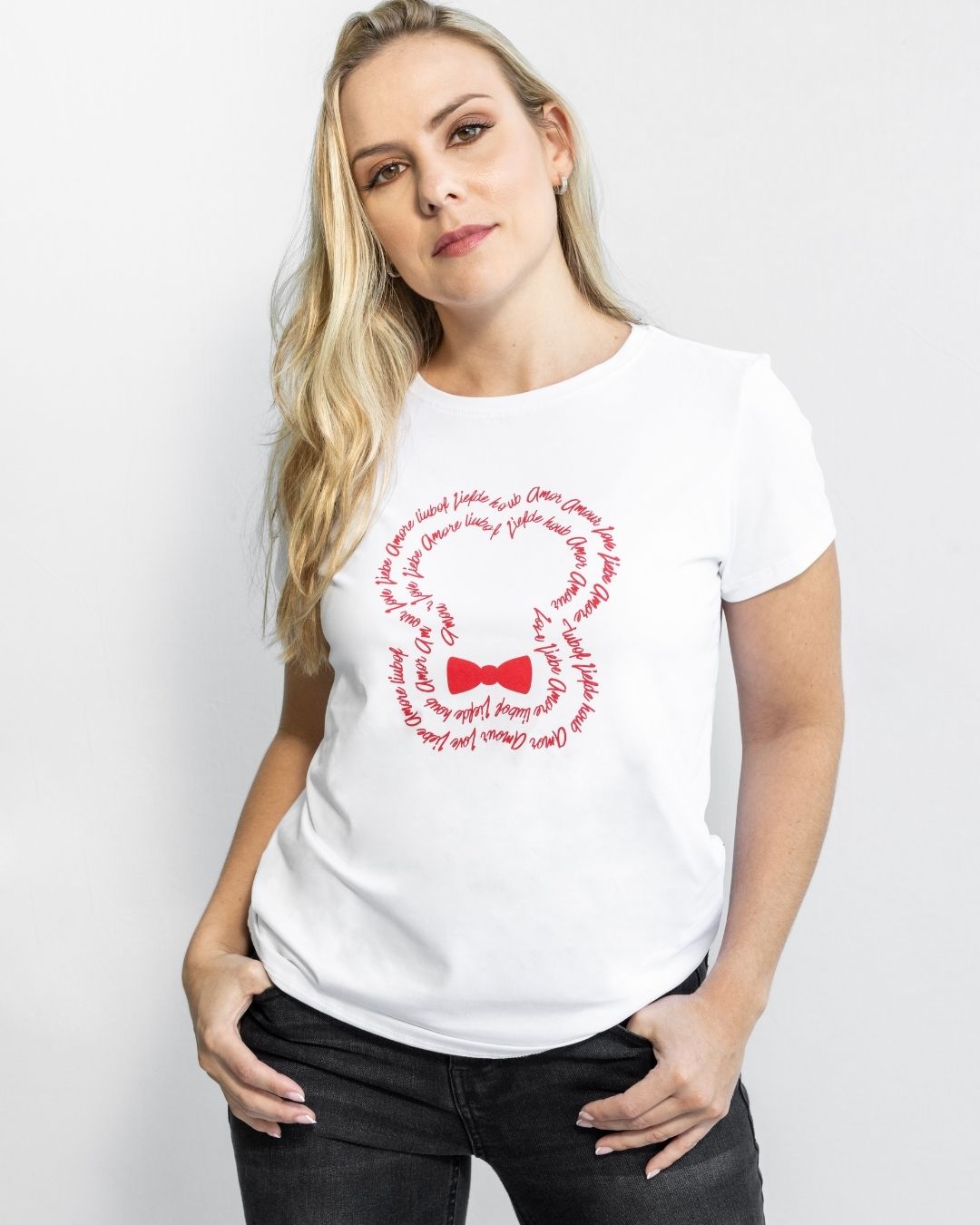 Camiseta antimanchas de Mujer Love