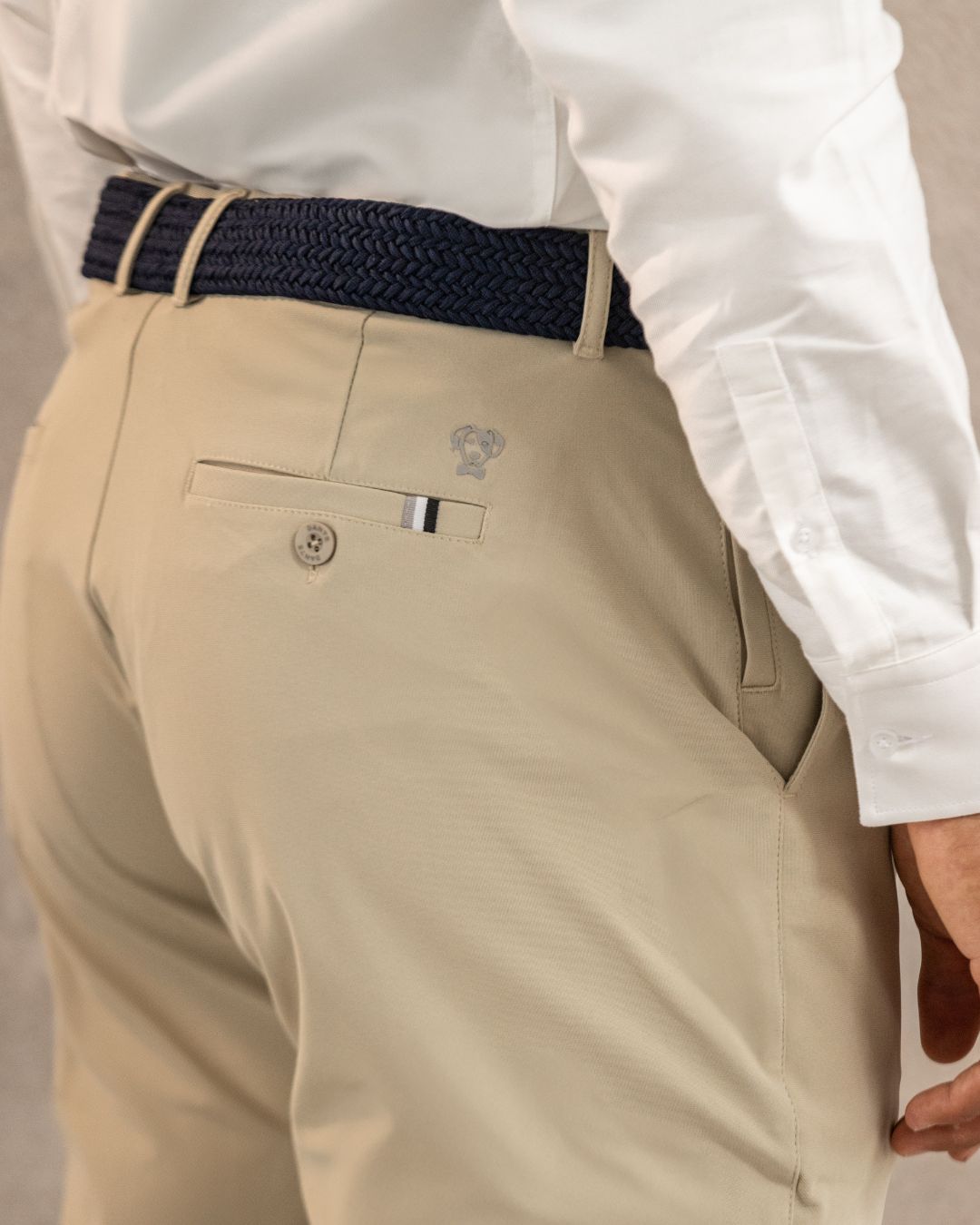 Pantalon Performance Antimanchas Taupe