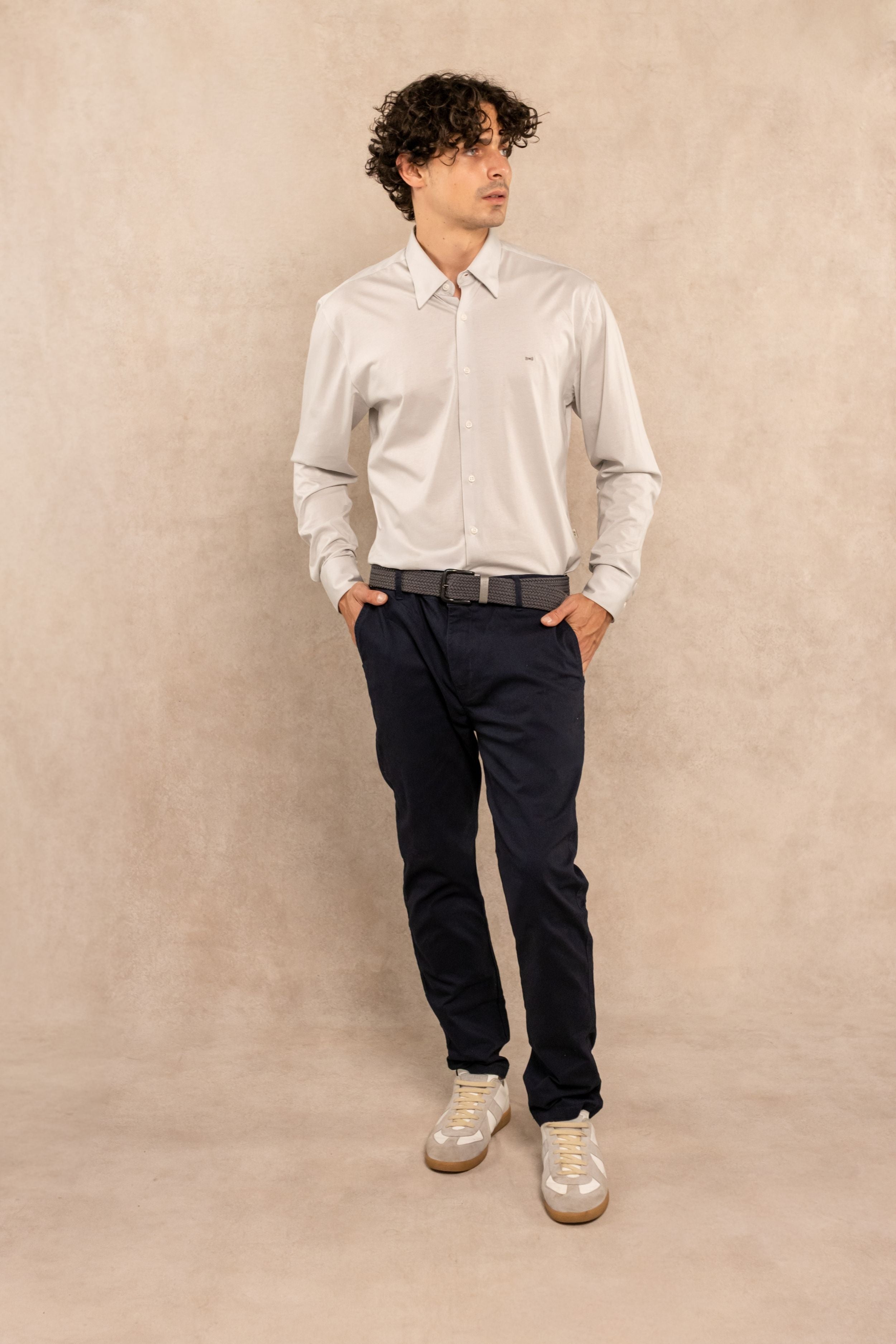 Camisa Jersey Gris