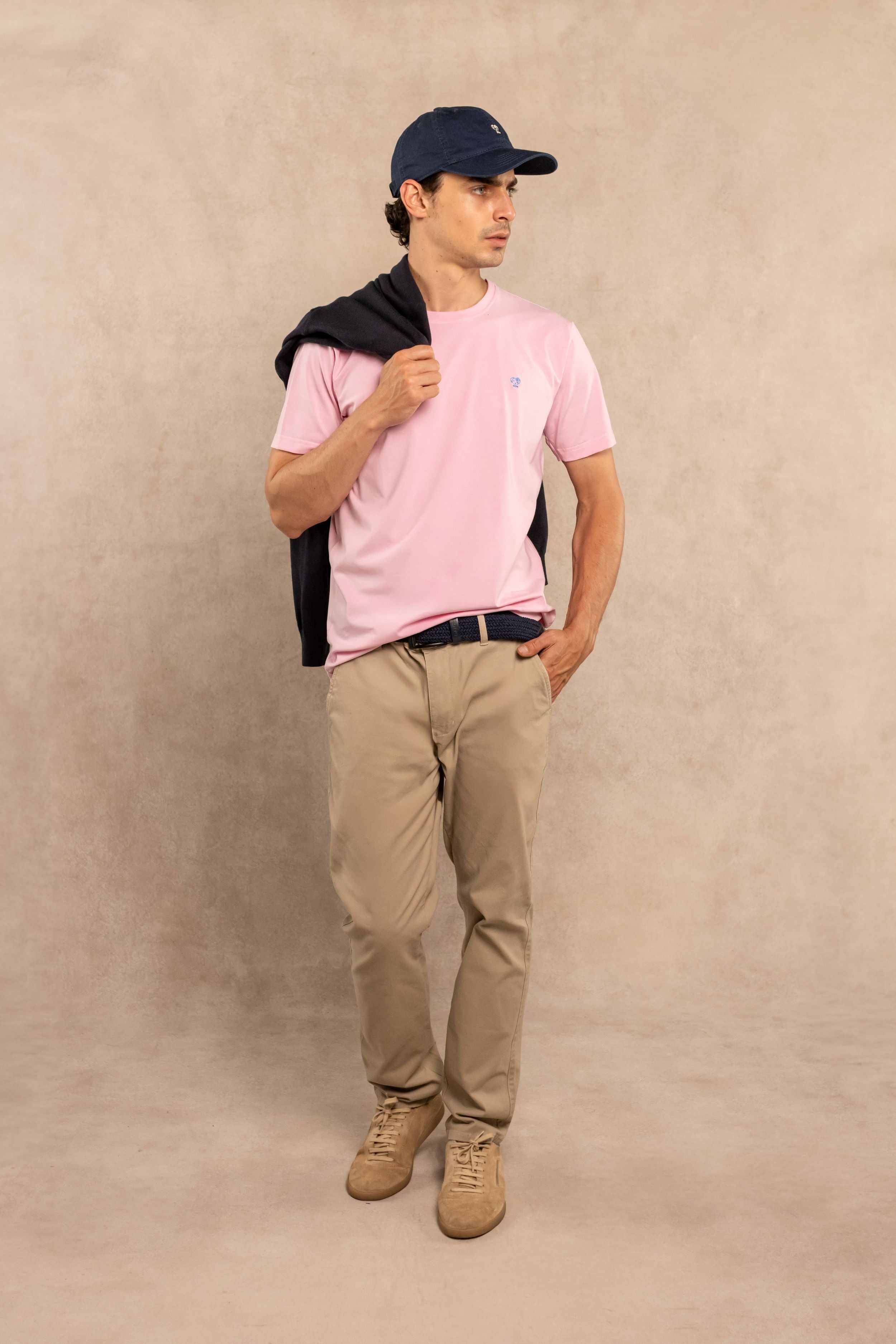 Camiseta Antimanchas Rosada - Talla Regular