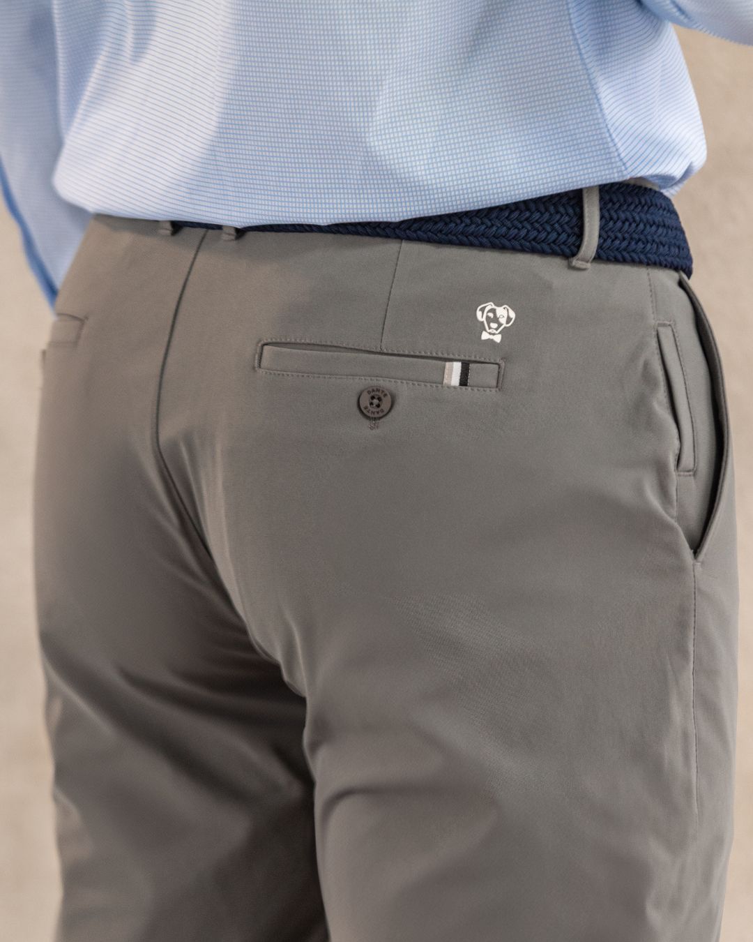 Pantalon Performance Antimanchas Gris Oscuro