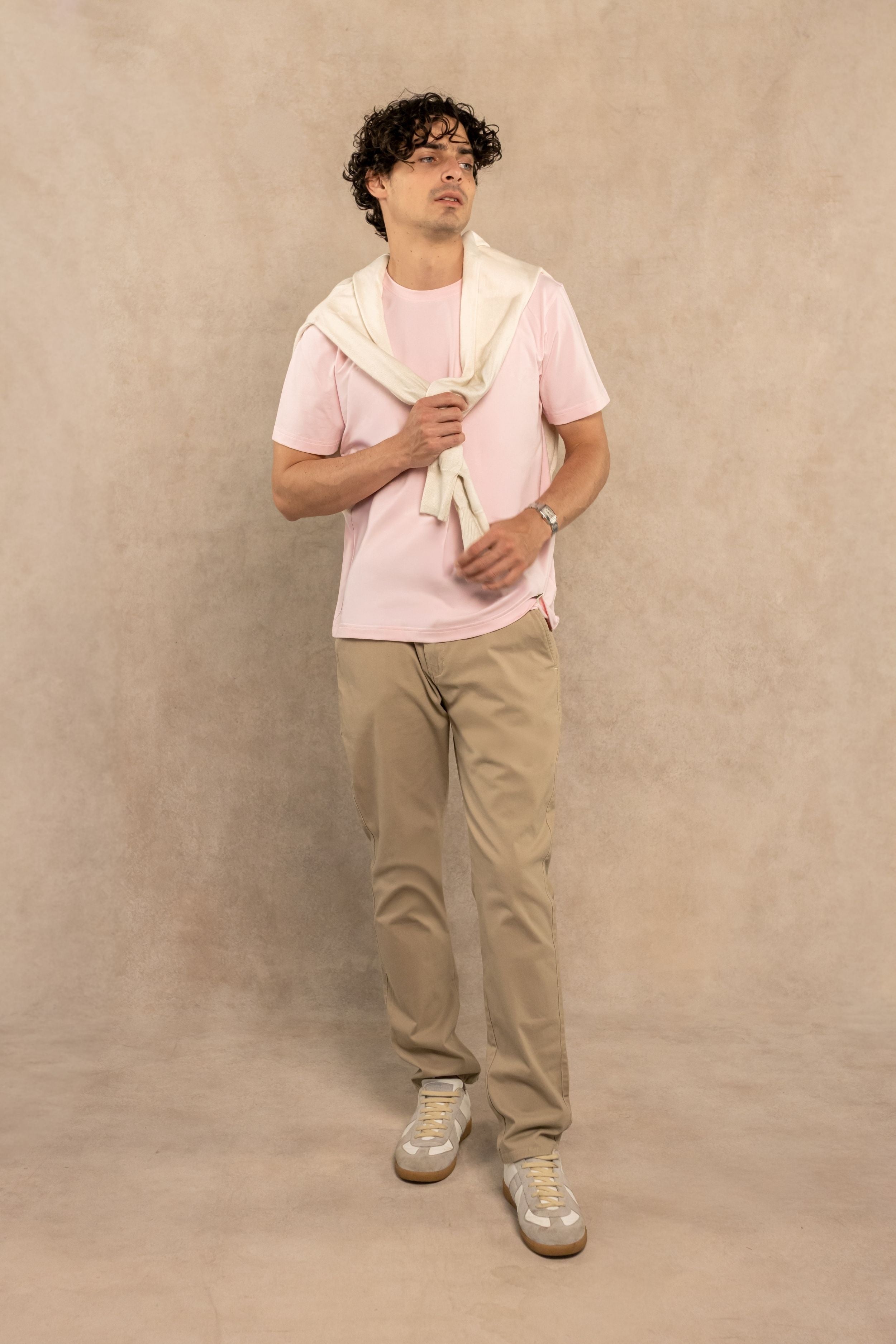 Camiseta Antimanchas Rosada - Talla Regular