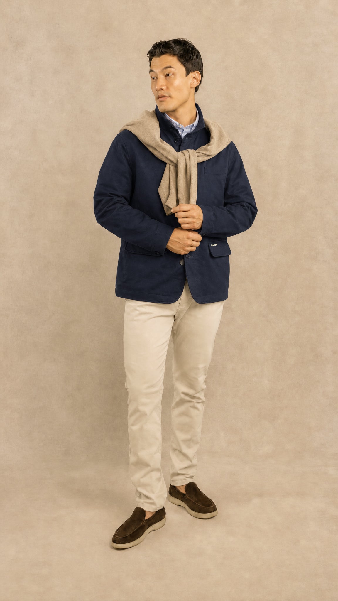 Chaqueta 1980 Azul Oscuro
