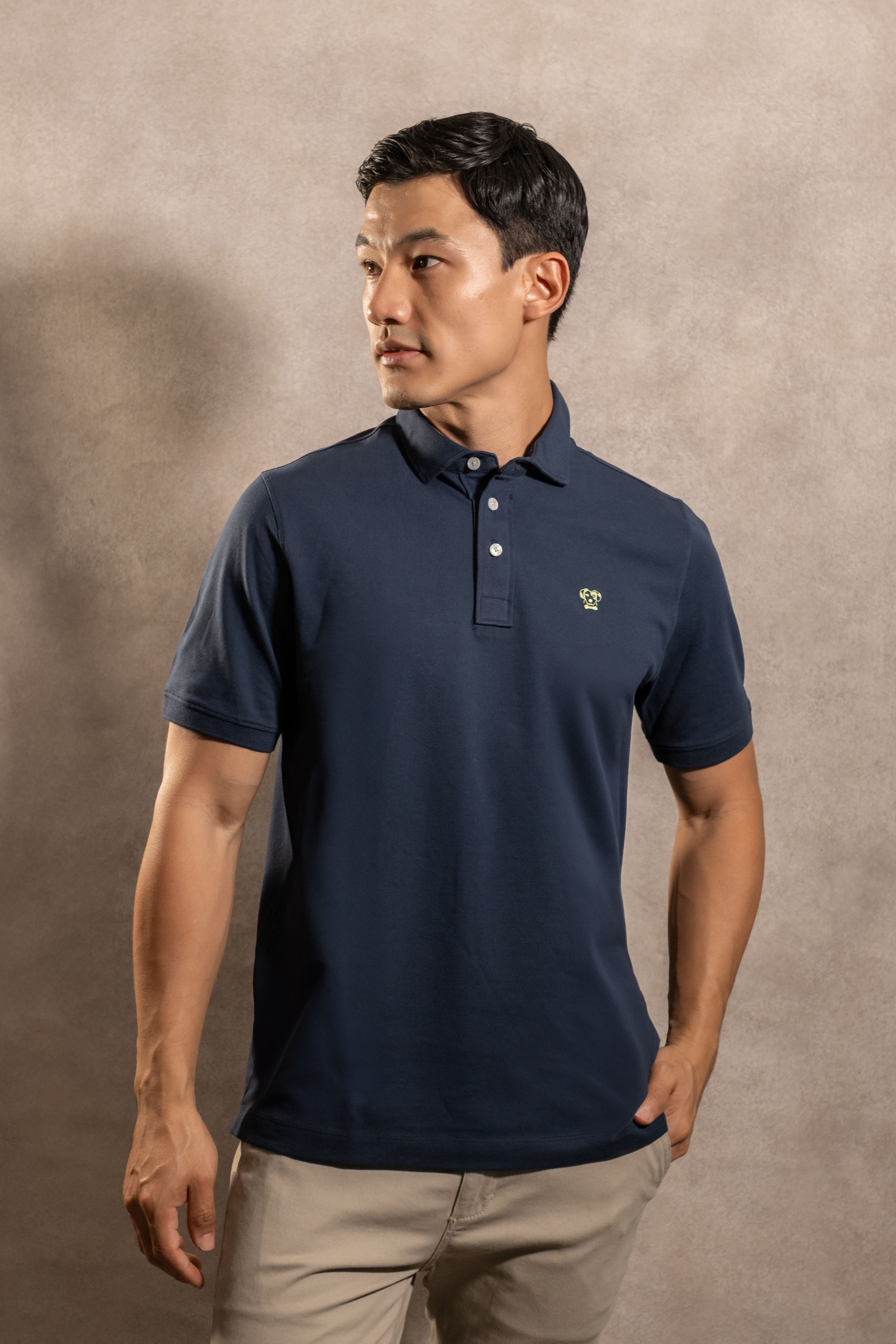 Polo Antimanchas Azul Navy