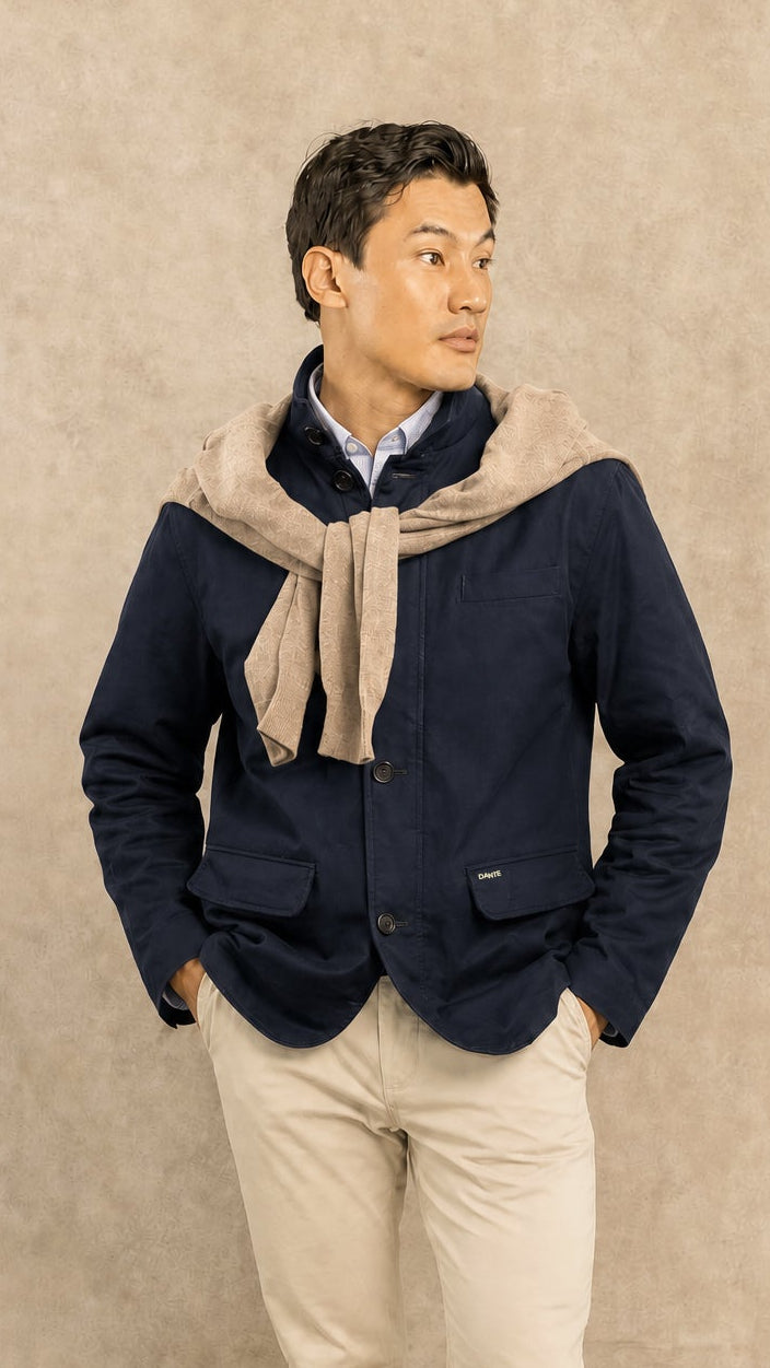 Chaqueta 1980 Azul Oscuro