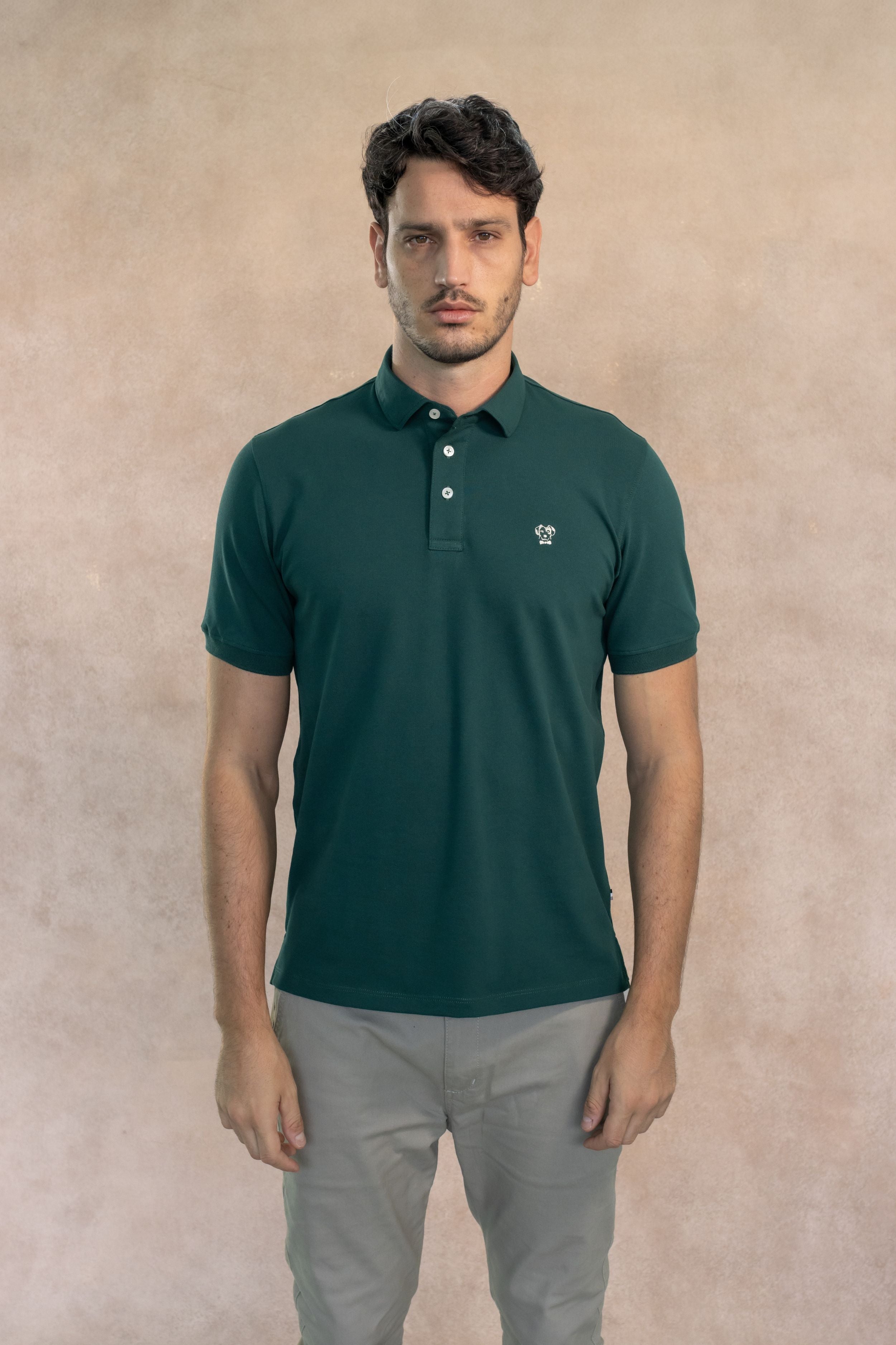 Polo Antimanchas Verde Esmeralda