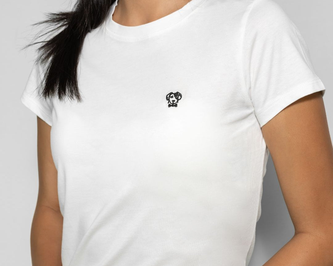 camiseta Antimanchas blanca para mujer de DANTE