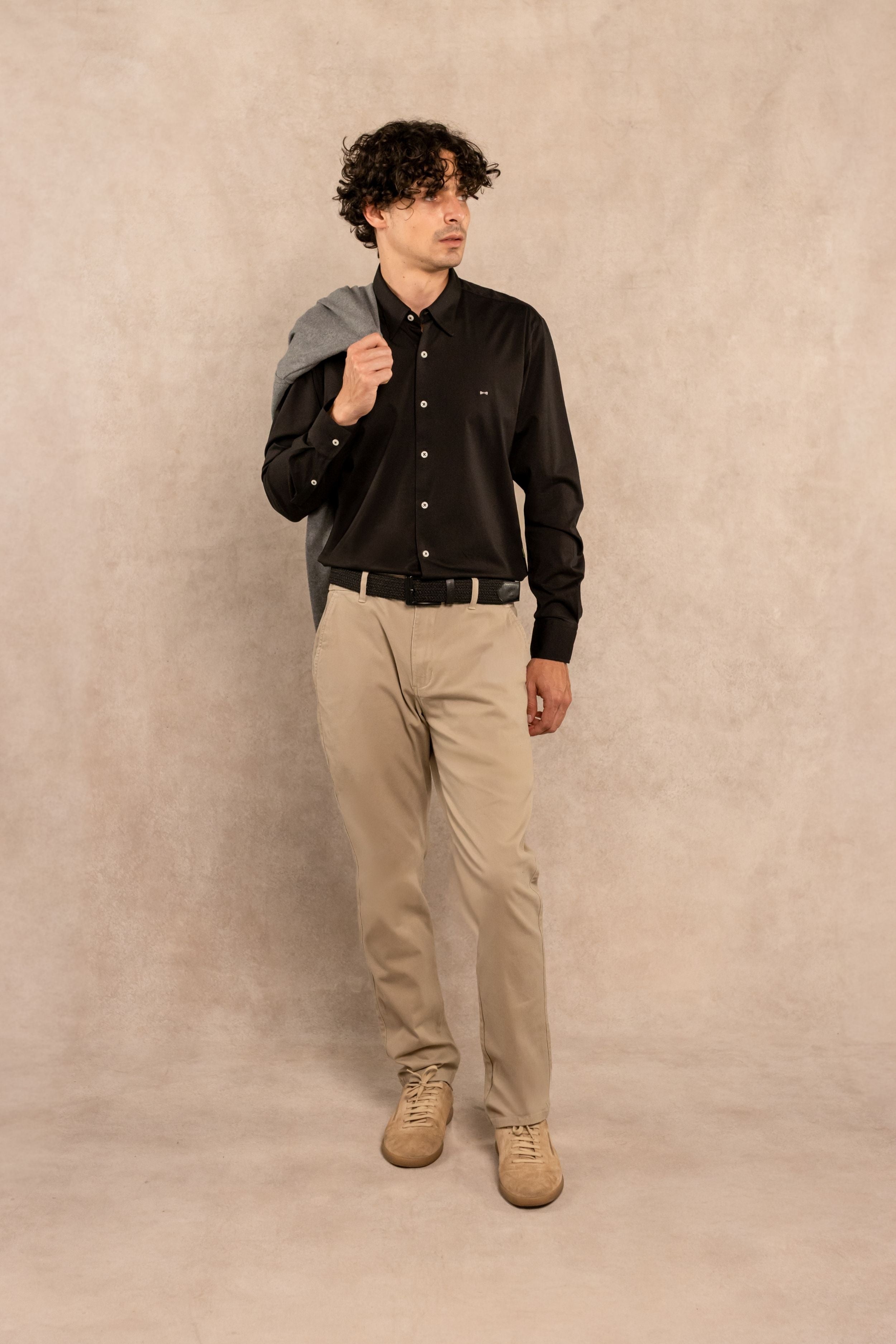 Camisa Jersey Negra