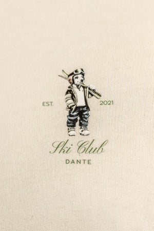 Camiseta antimanchas estampado Ski para hombre marca DANTE regular fit foto lifestyle
