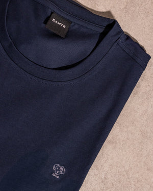 Camiseta antimanchas Dark Blue hombre marca DANTE tallaje regular fit foto
close