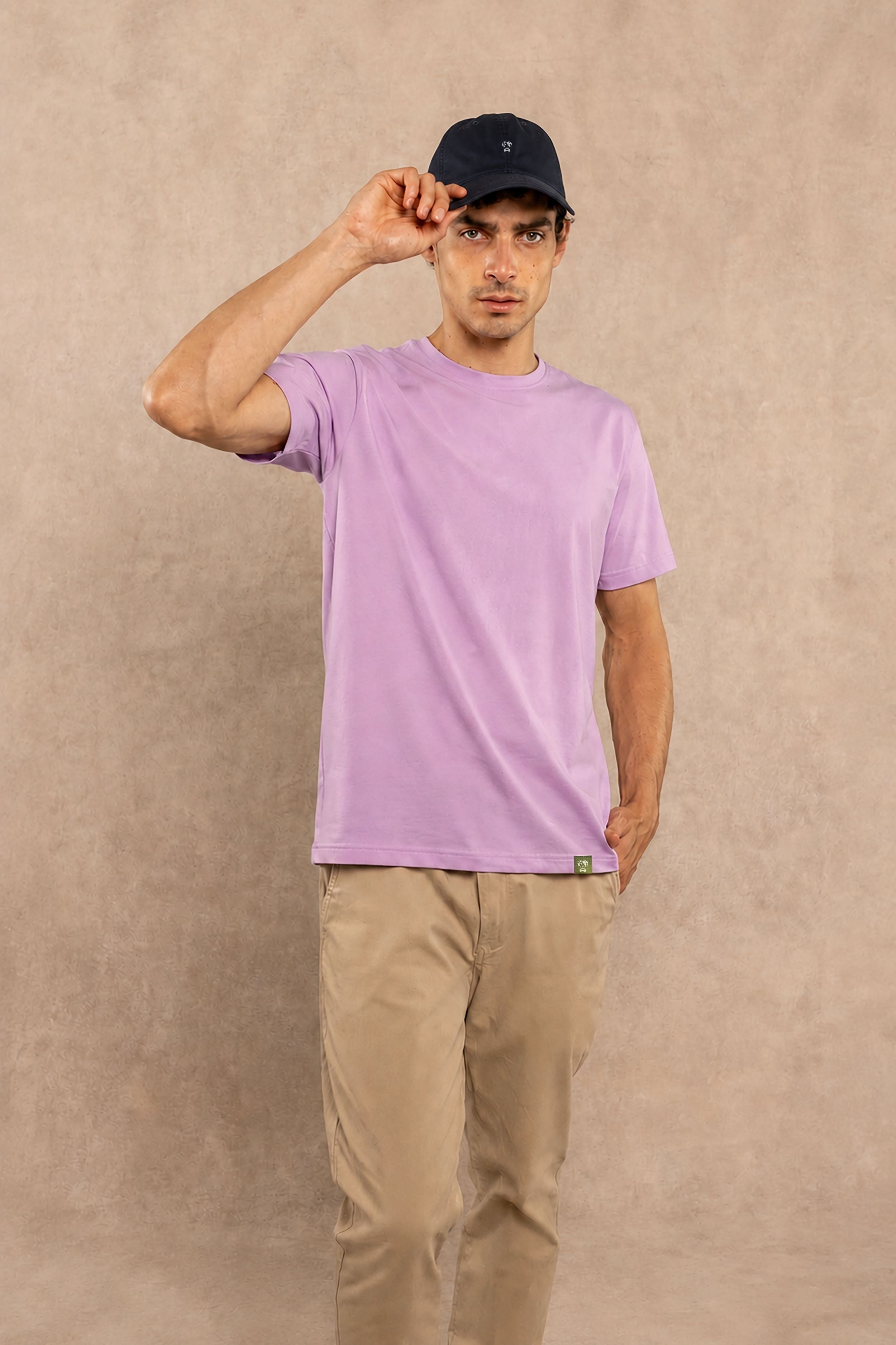 Camiseta Antimanchas Lila - Talla Regular