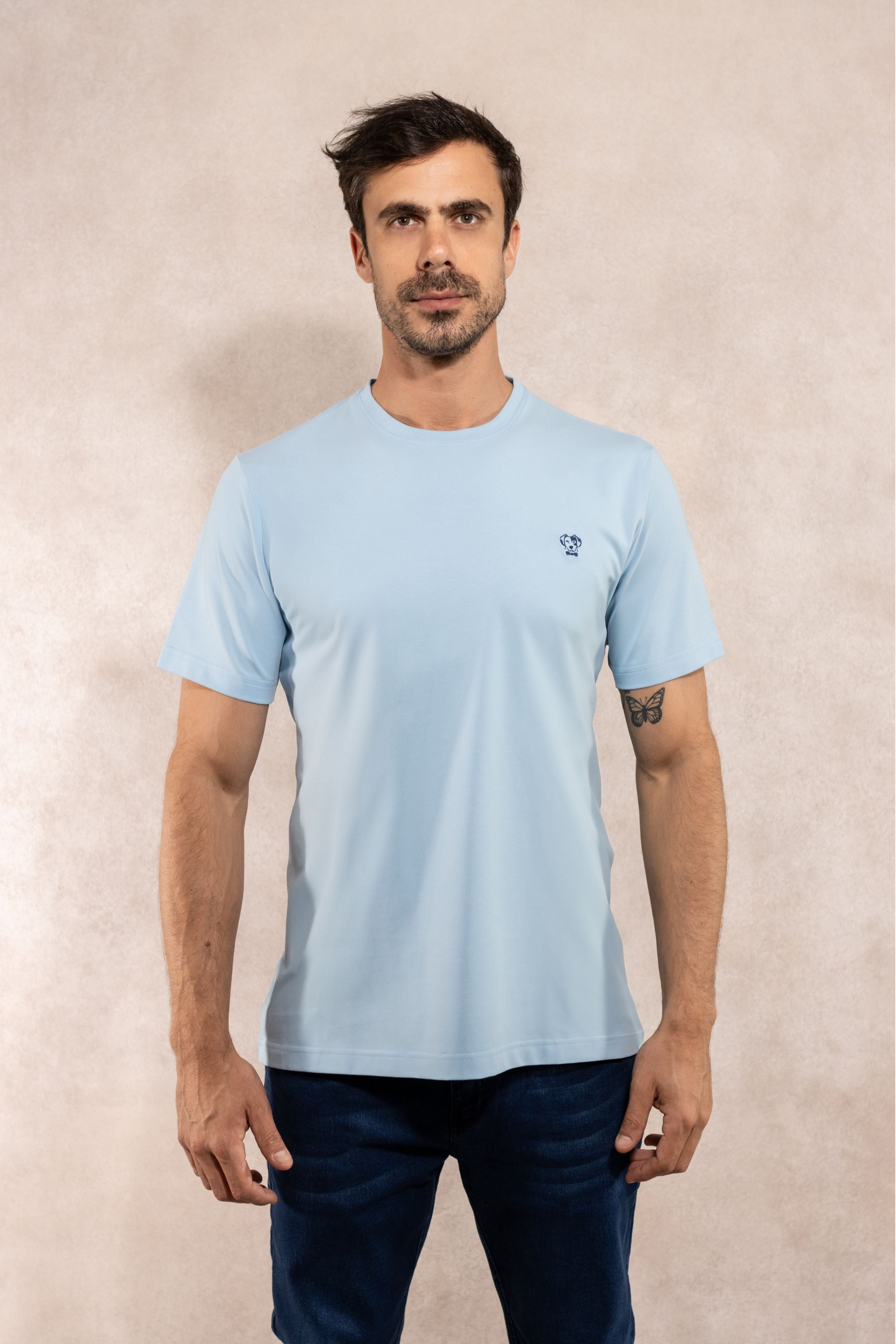 Camiseta Antimanchas Baby Blue - Talla Regular