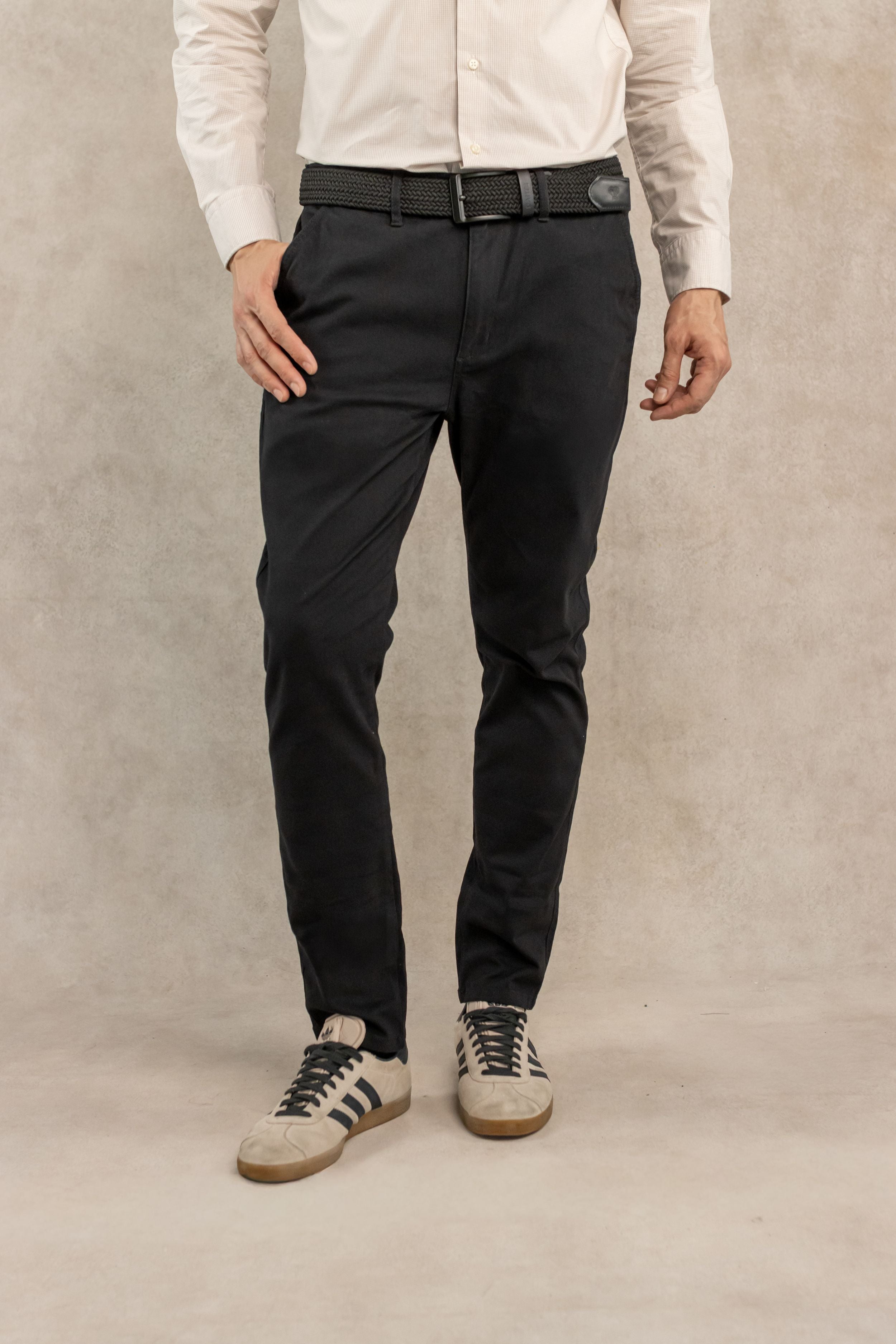 Pantalon Elastico Negro