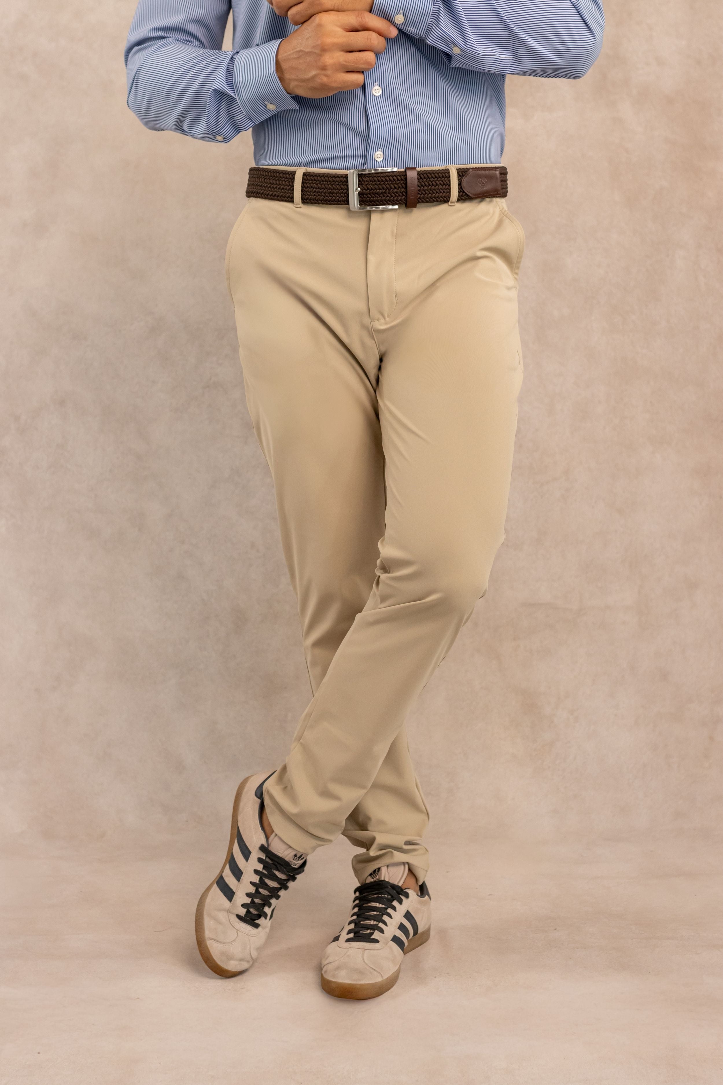 Pantalon Performance Antimanchas Taupe