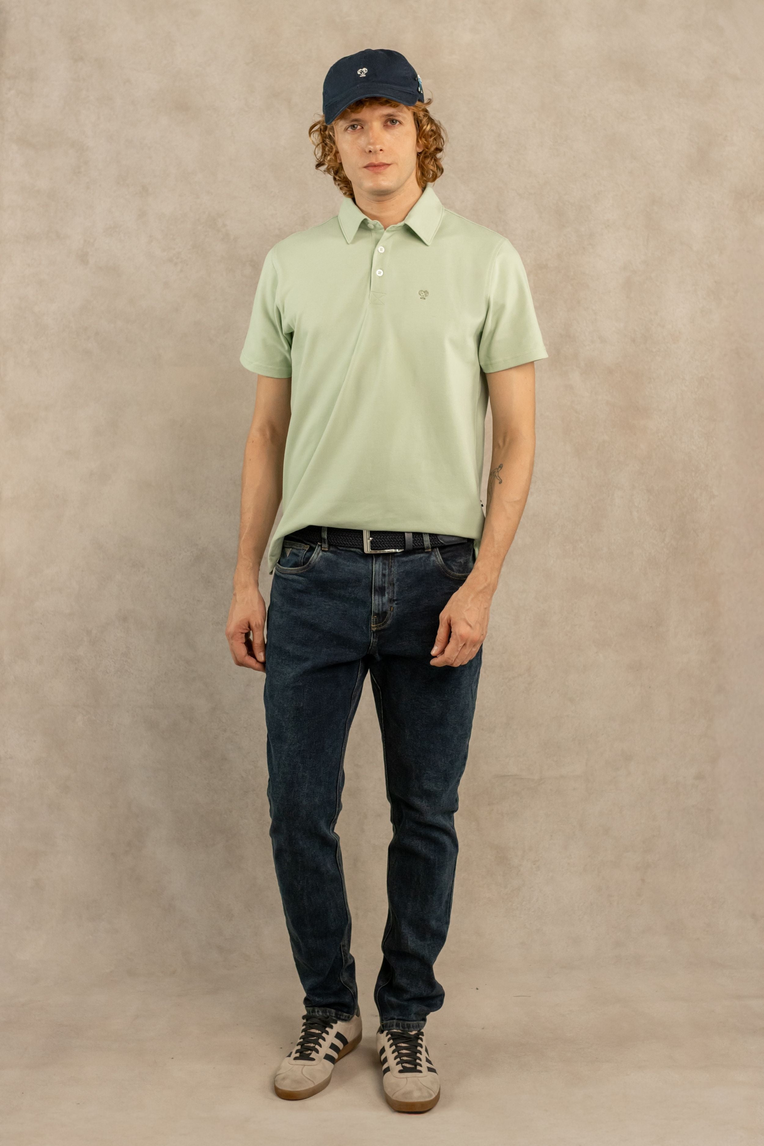 Polo Antimanchas Verde Sage
