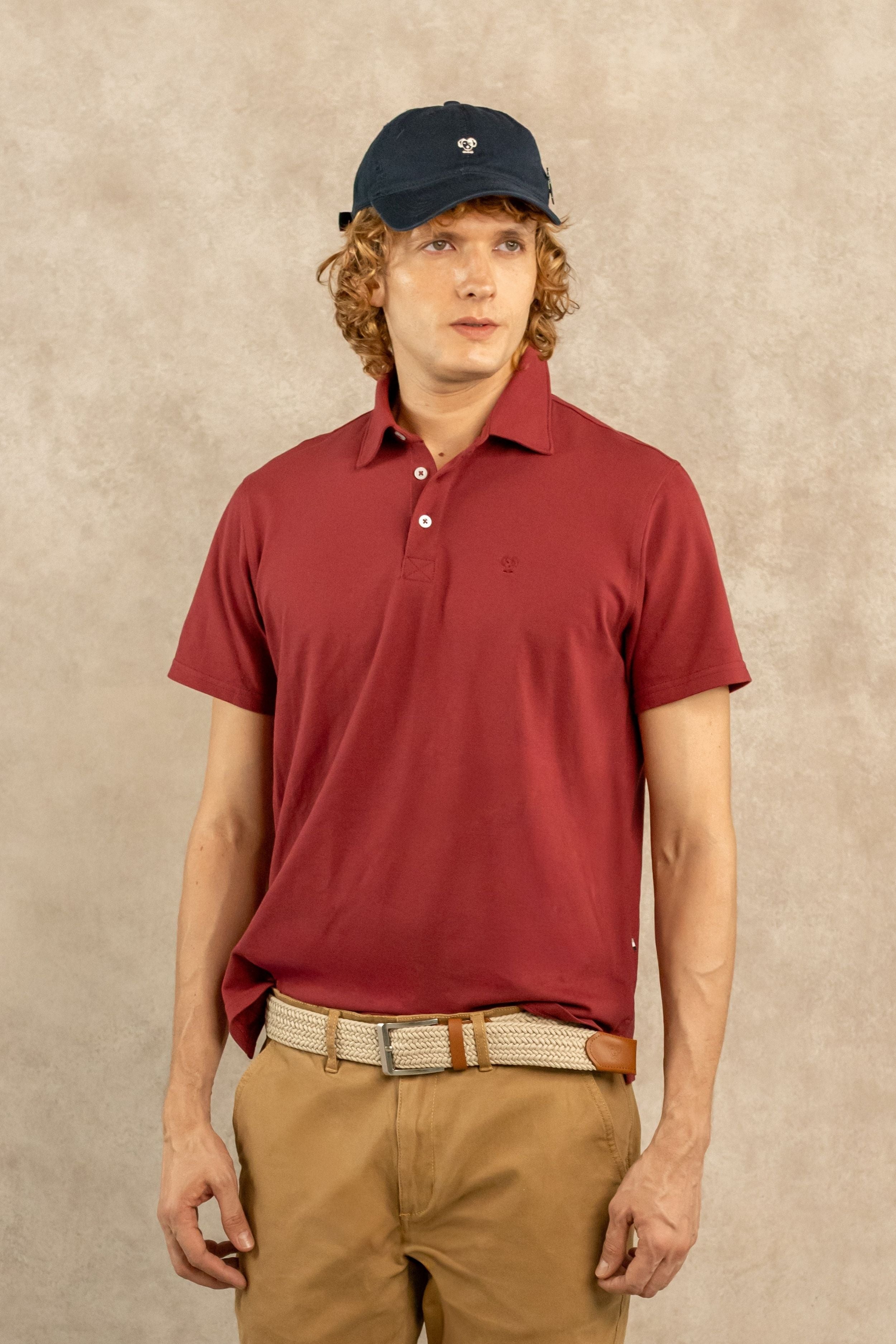 Polo Antimanchas Vinotinto