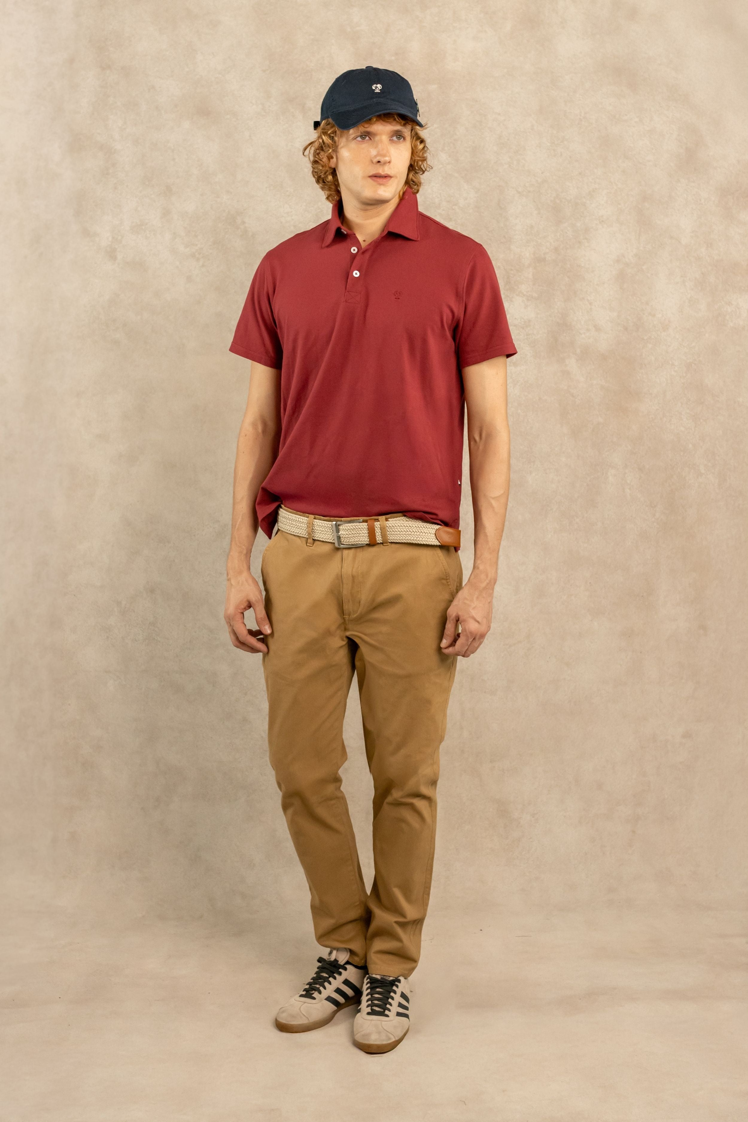 Polo Antimanchas Vinotinto