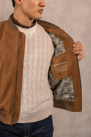 Chaqueta bomber Amelia para mujer marca DANTE regular fit foto espalda
