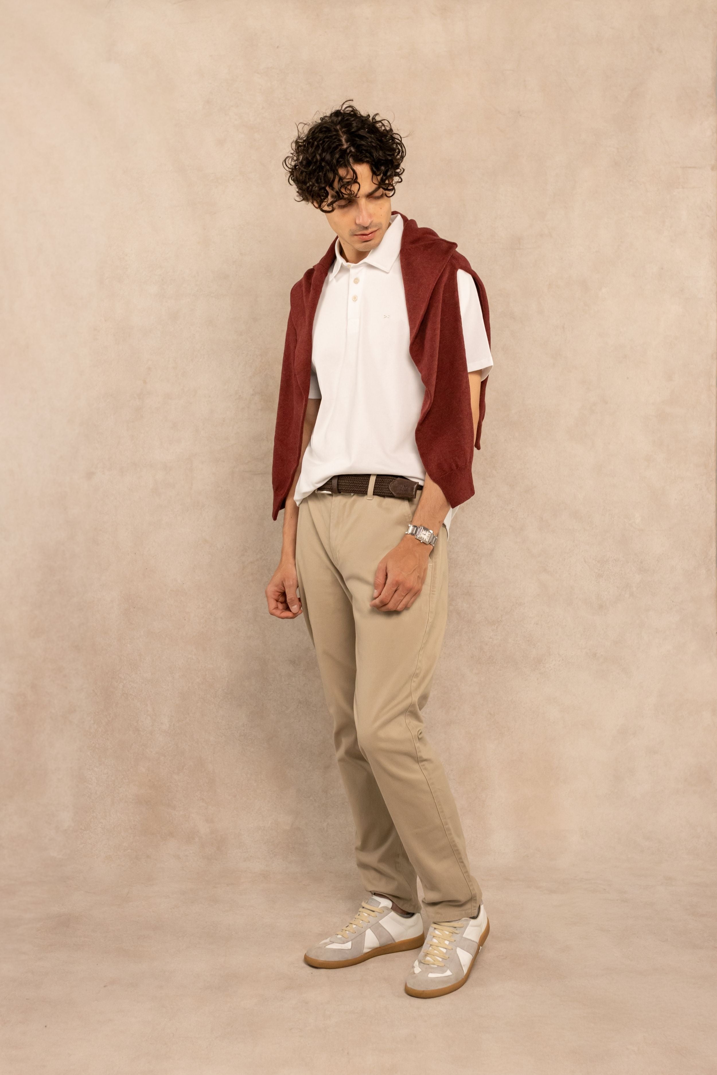 Polo Antimanchas Blanco