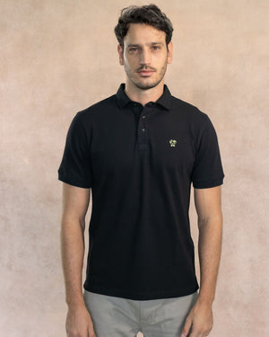 Polo Antimanchas Negra