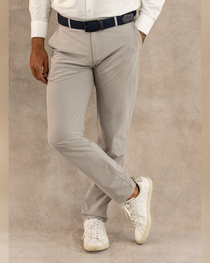 Pantalon Performance Antimanchas Light Gray