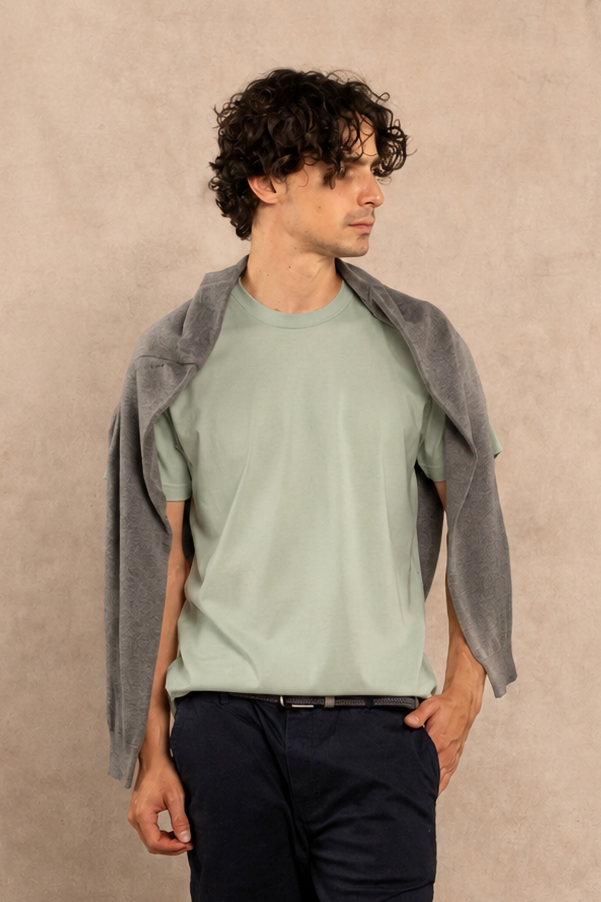 Camiseta Antimanchas Green Mist