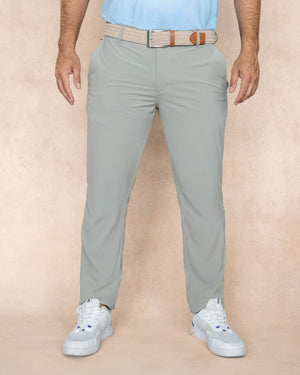Pantalon Performance Antimanchas Gris Claro
