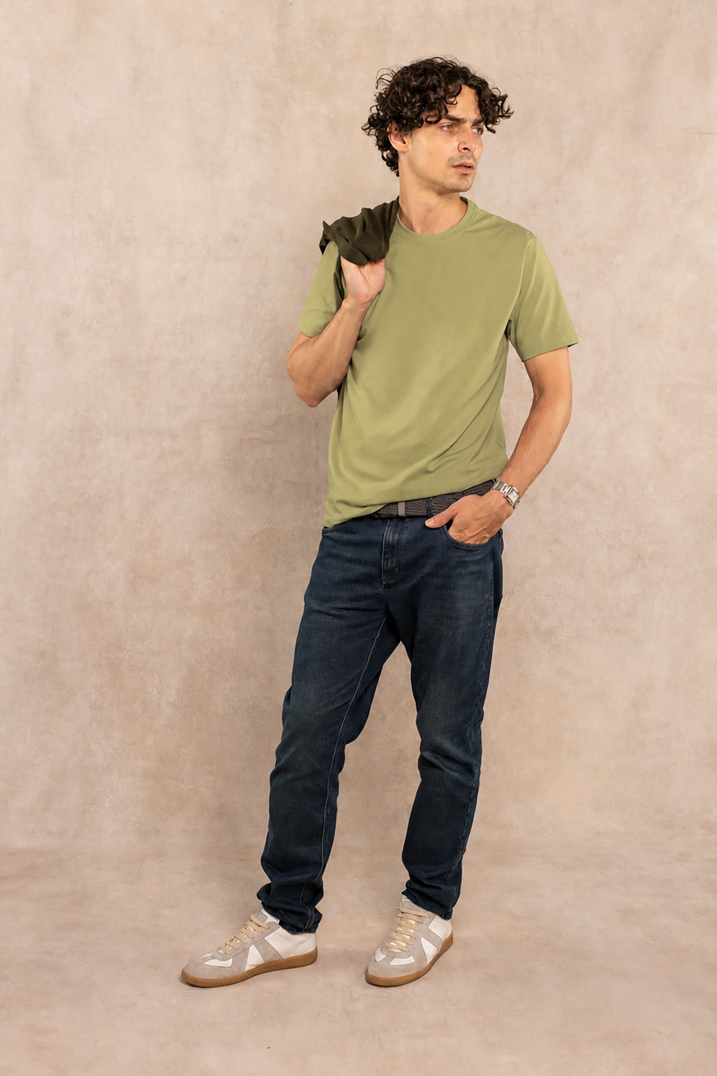 Camiseta Antimanchas Warm Olive