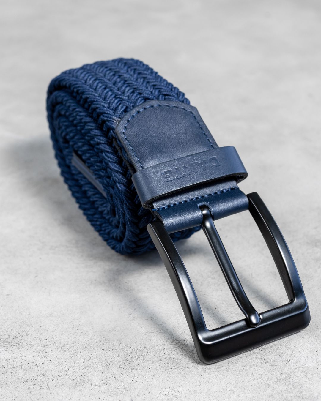 Cinturón Azul Navy Elástico