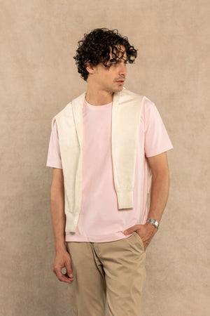 Camiseta Antimanchas Rosada - Talla Regular