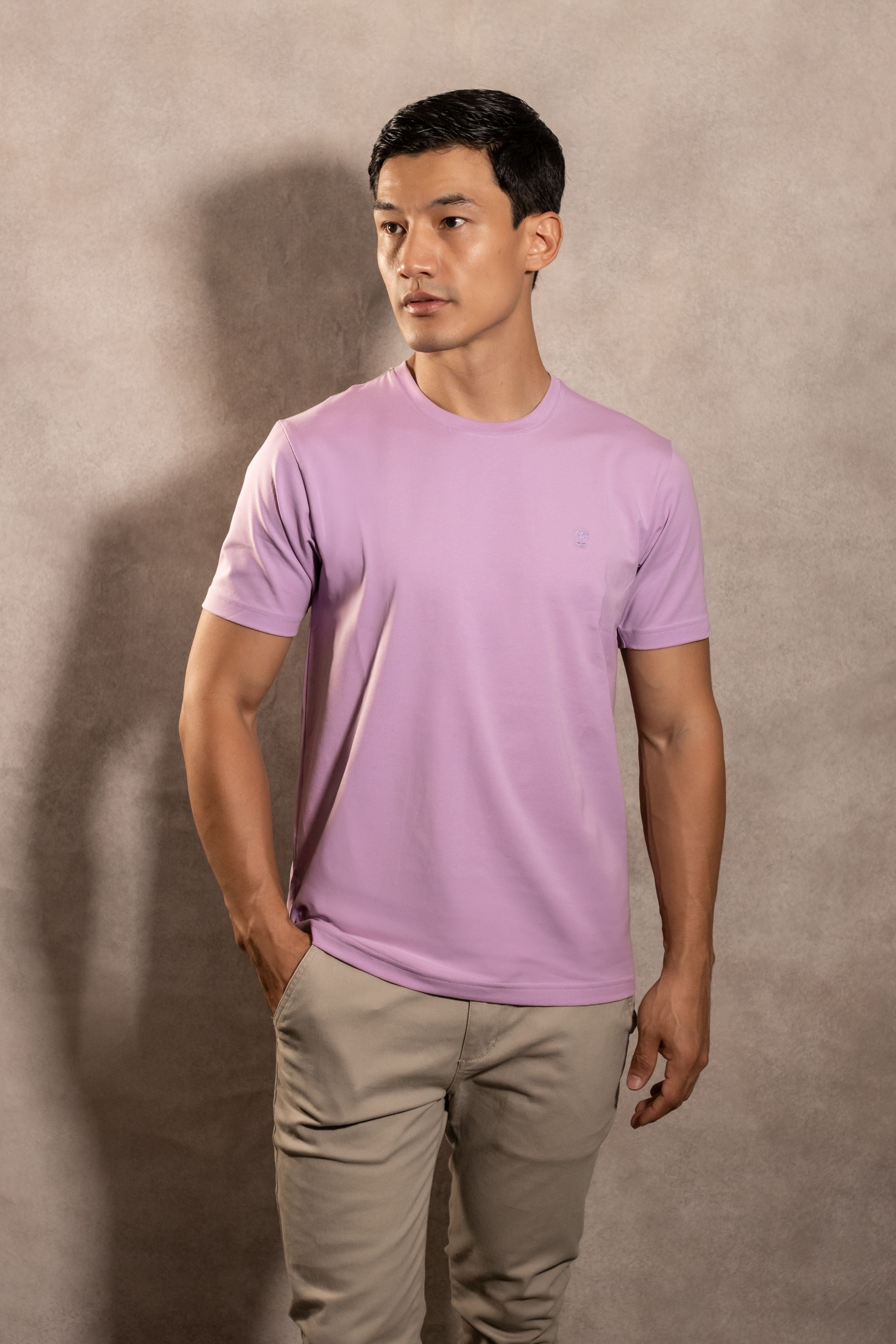 Camiseta Antimanchas Lila - Talla Regular