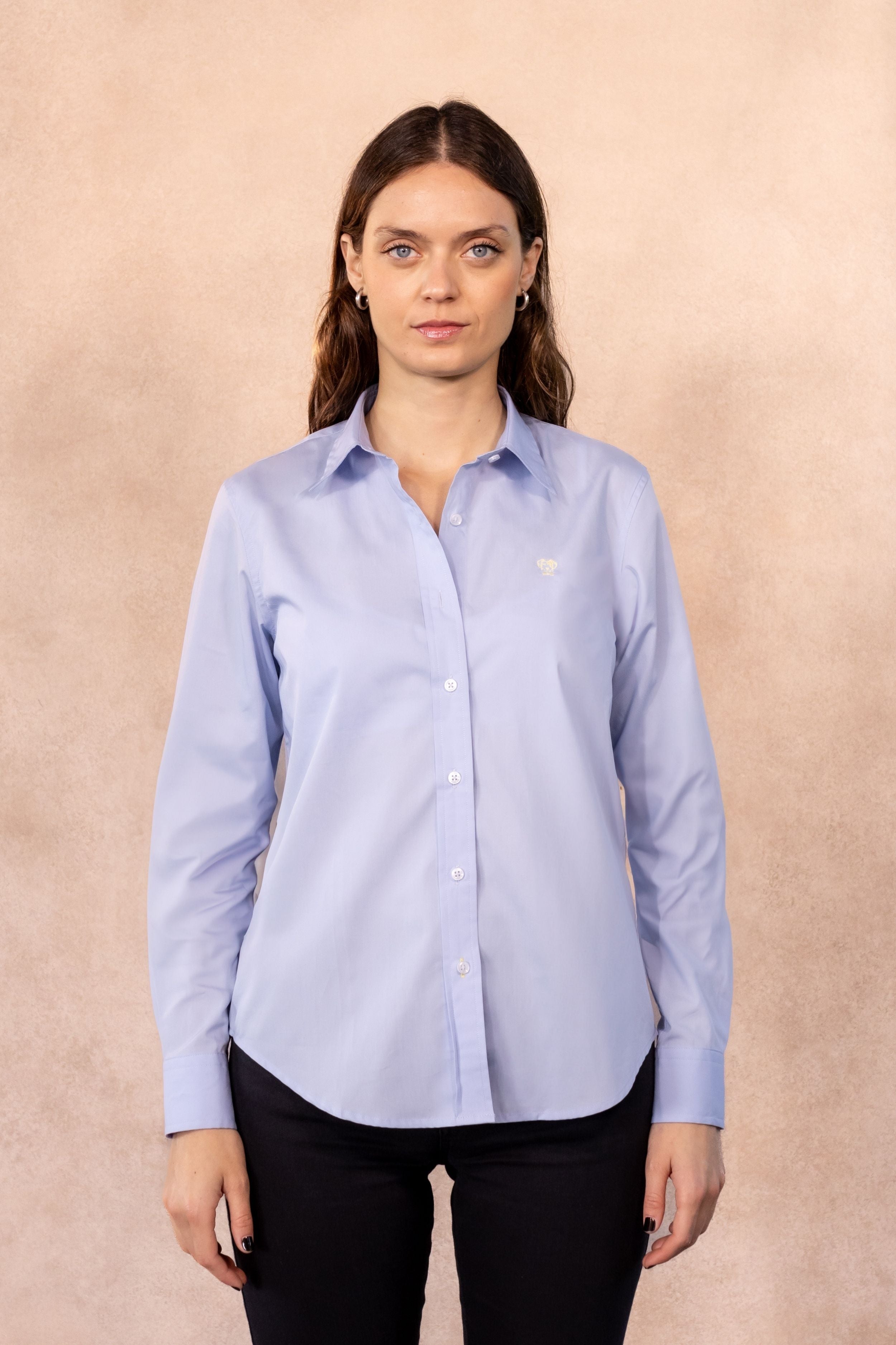 Camisa Antimanchas de Mujer Light Blue