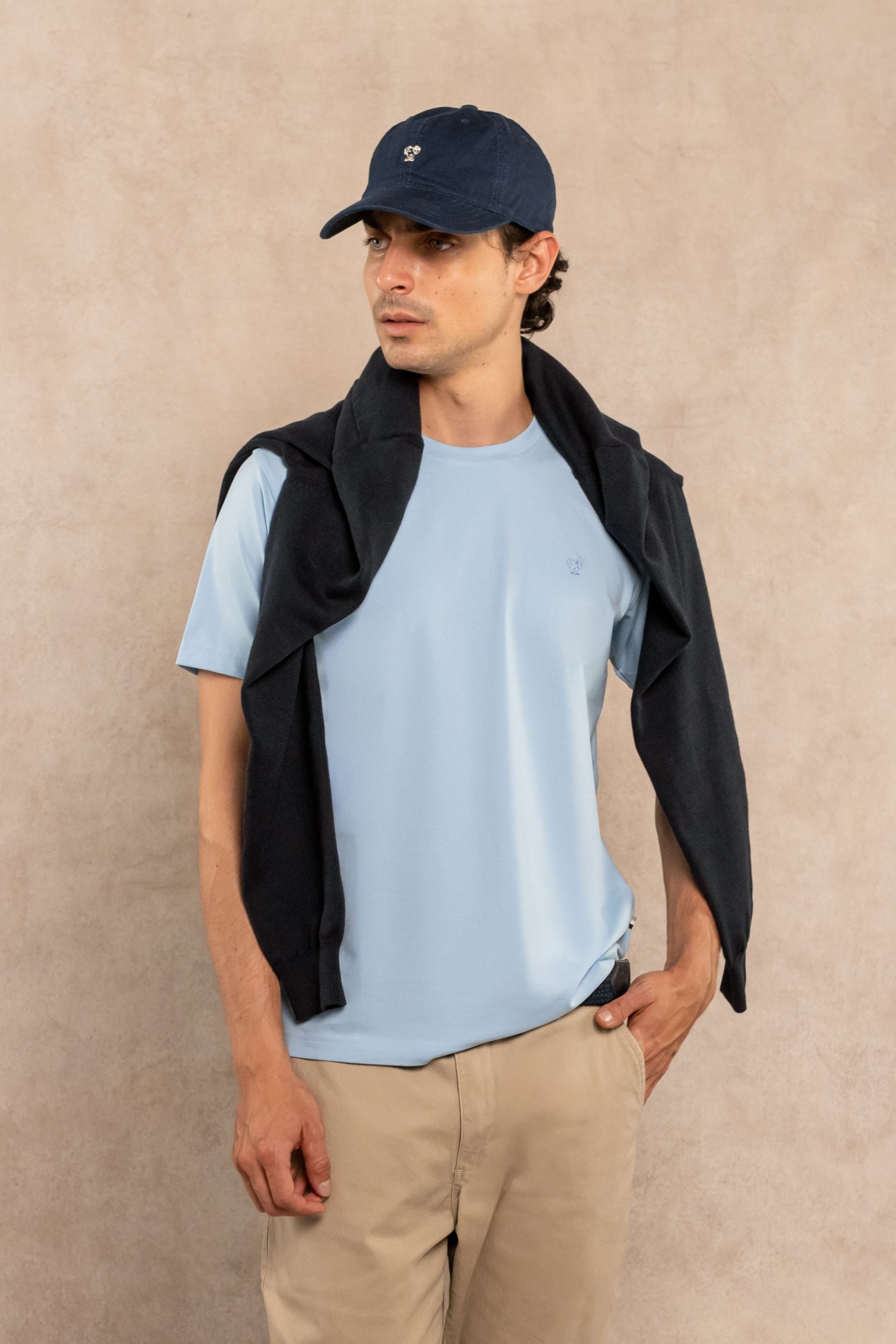 Camiseta Antimanchas Baby Blue - Talla Regular