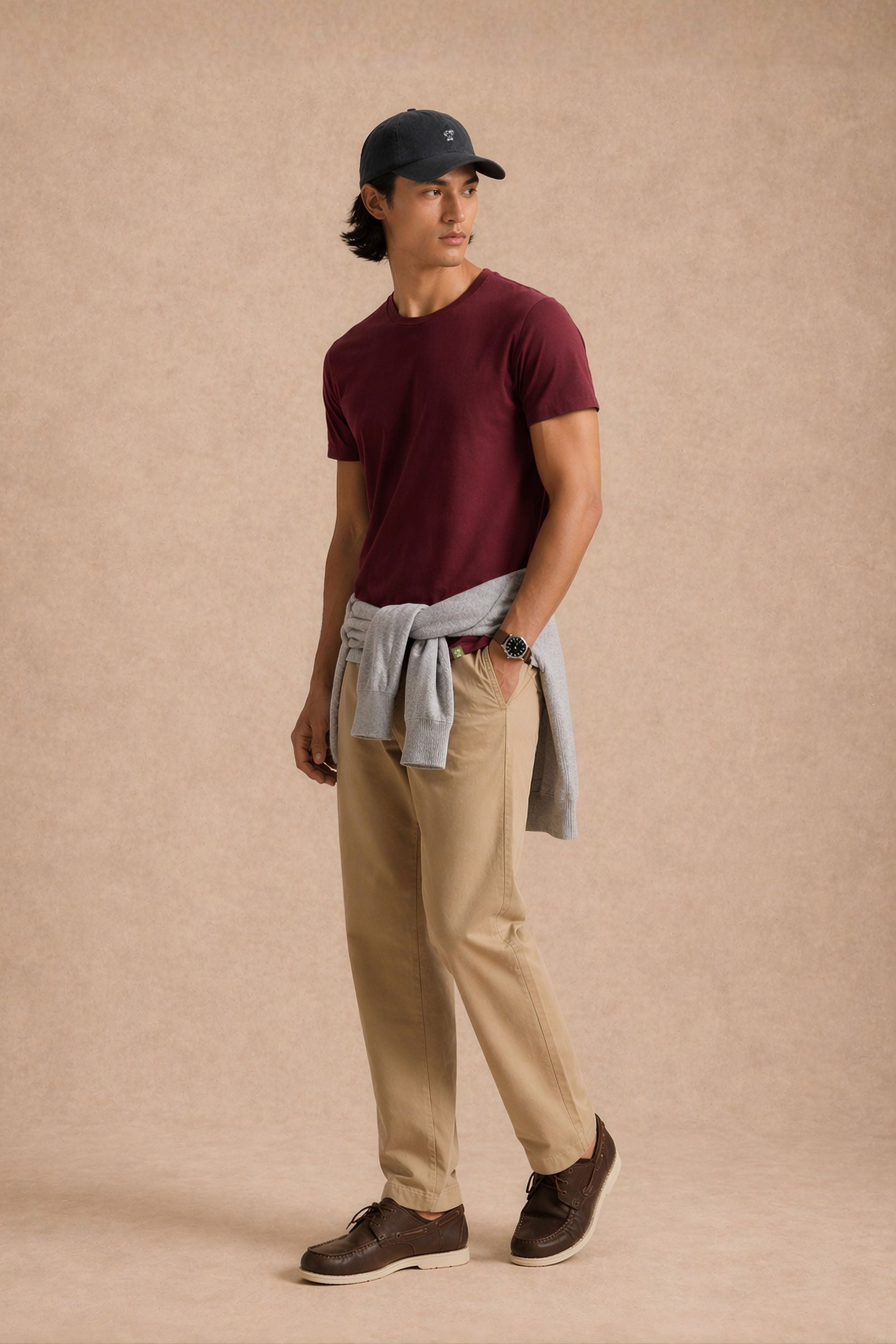 Camiseta Antimanchas Vinotinto - Talla Regular