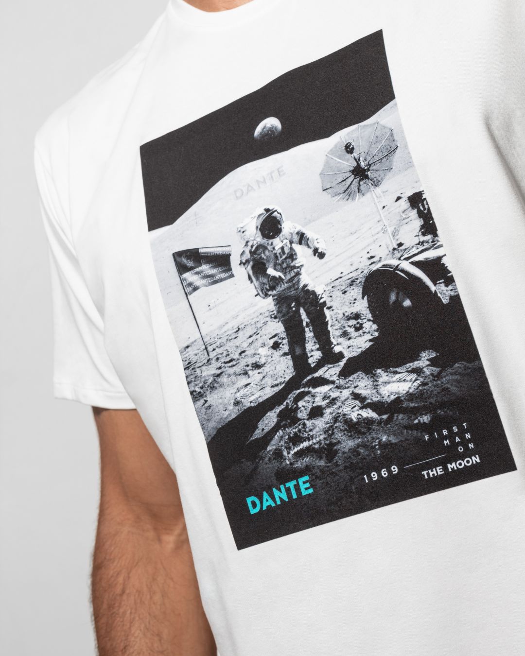 Camiseta antimanchas Moon Landing