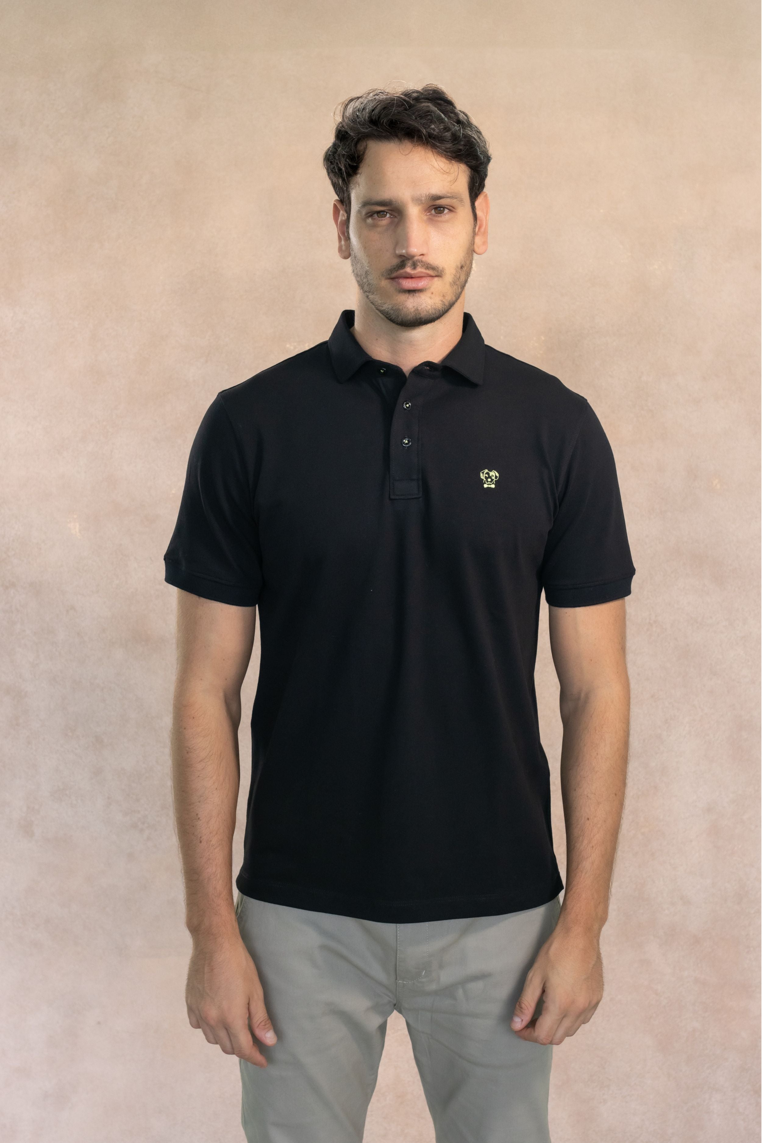 Polo Antimanchas Negra