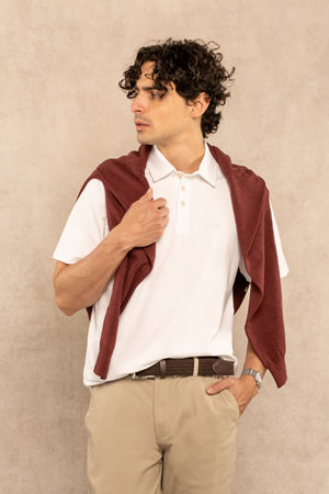 Polo Antimanchas Blanco
