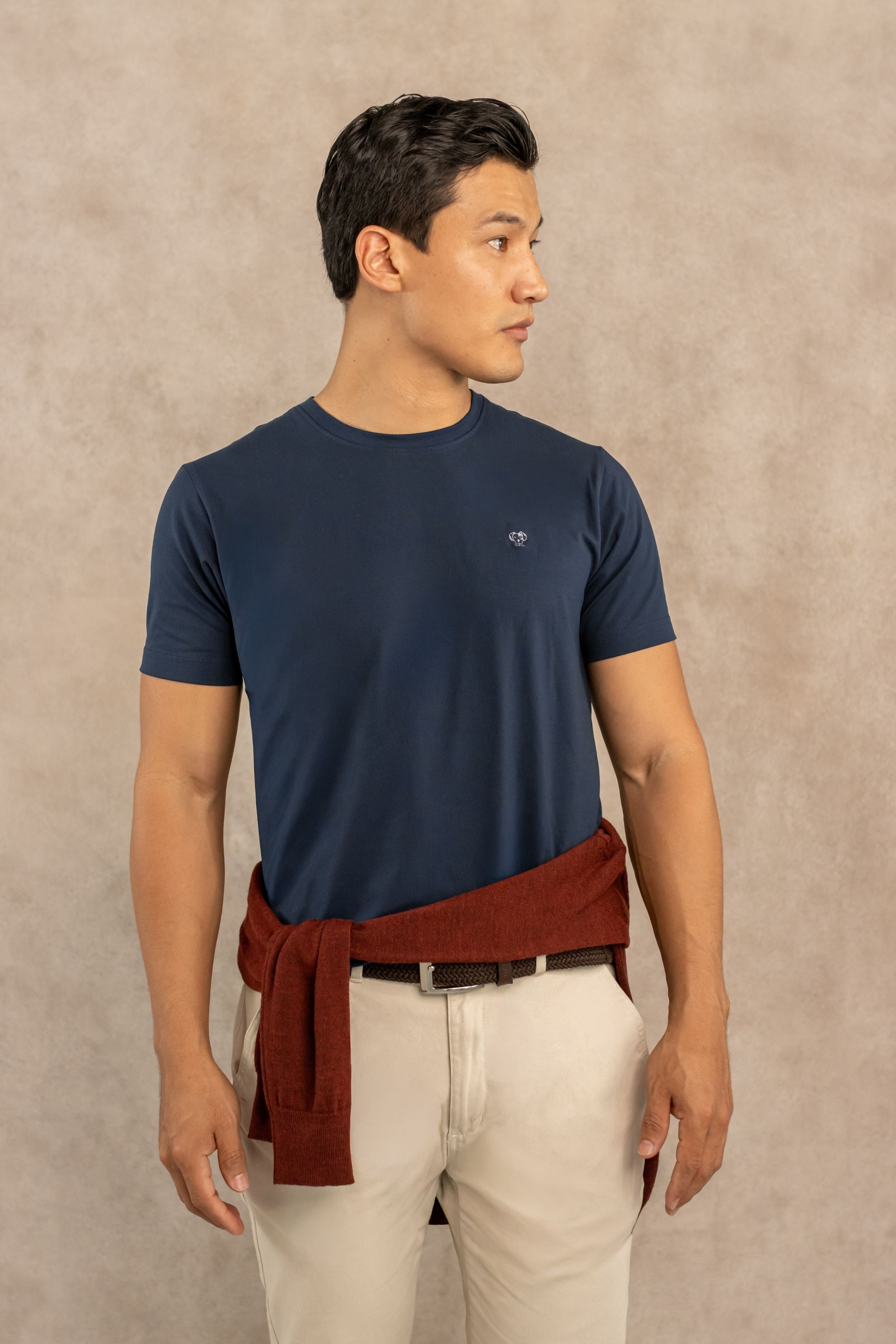 Camiseta Antimanchas Dark Blue - Talla Regular