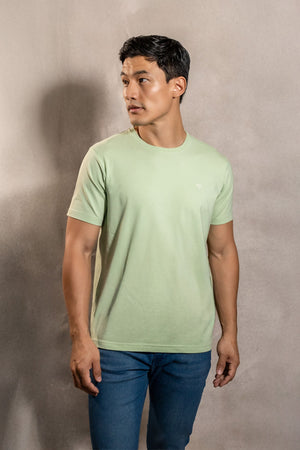 Camiseta Antimanchas Verde Matcha - Talla Regular
