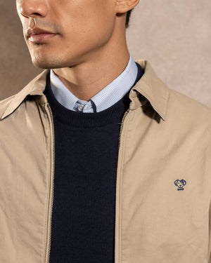 Chaqueta Antimanchas Kyoto Beige para hombre marca DANTE foto logo