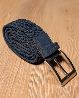 Cintur n El stico Azul Oscuro