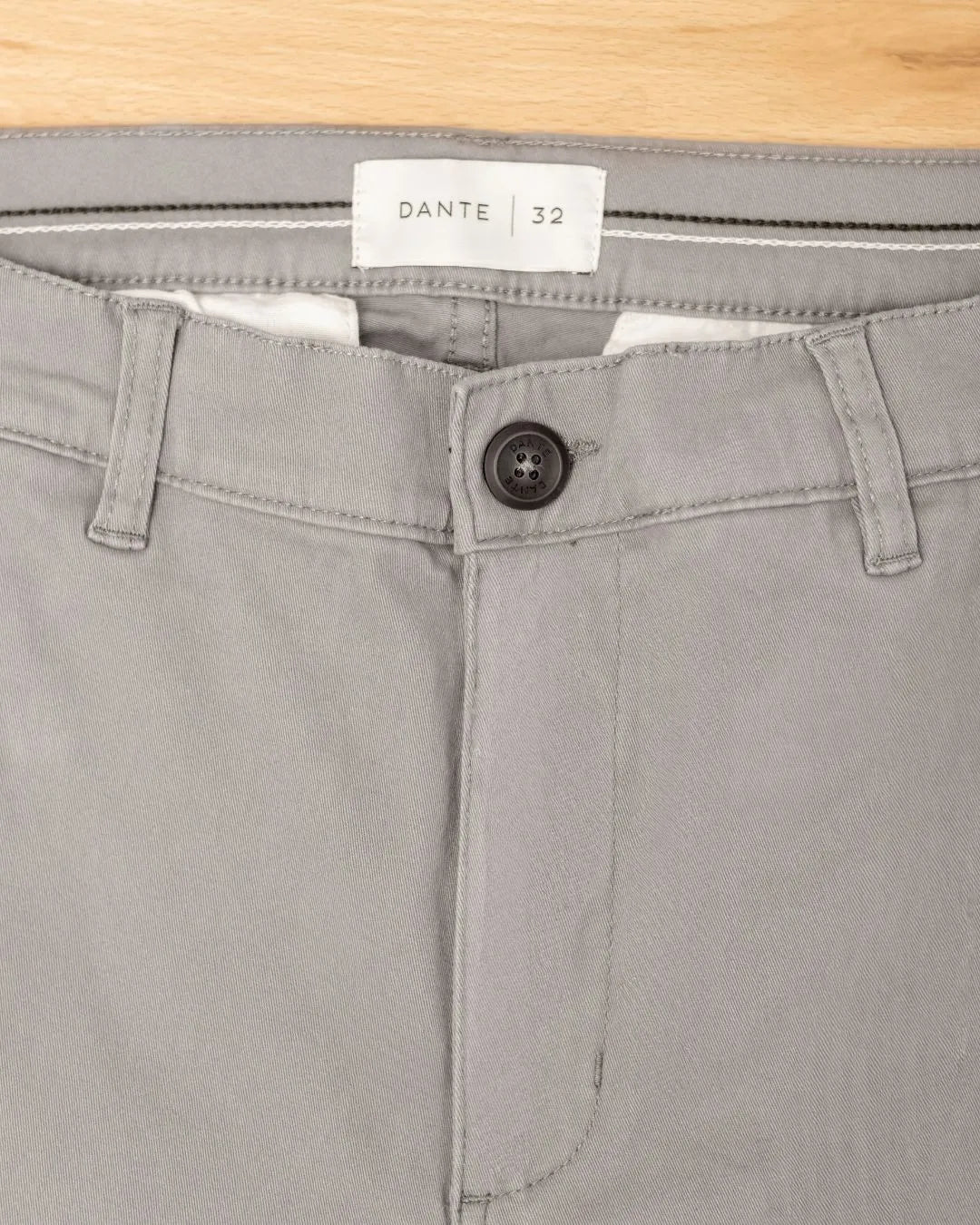 Pantalón Elastico Gris Claro