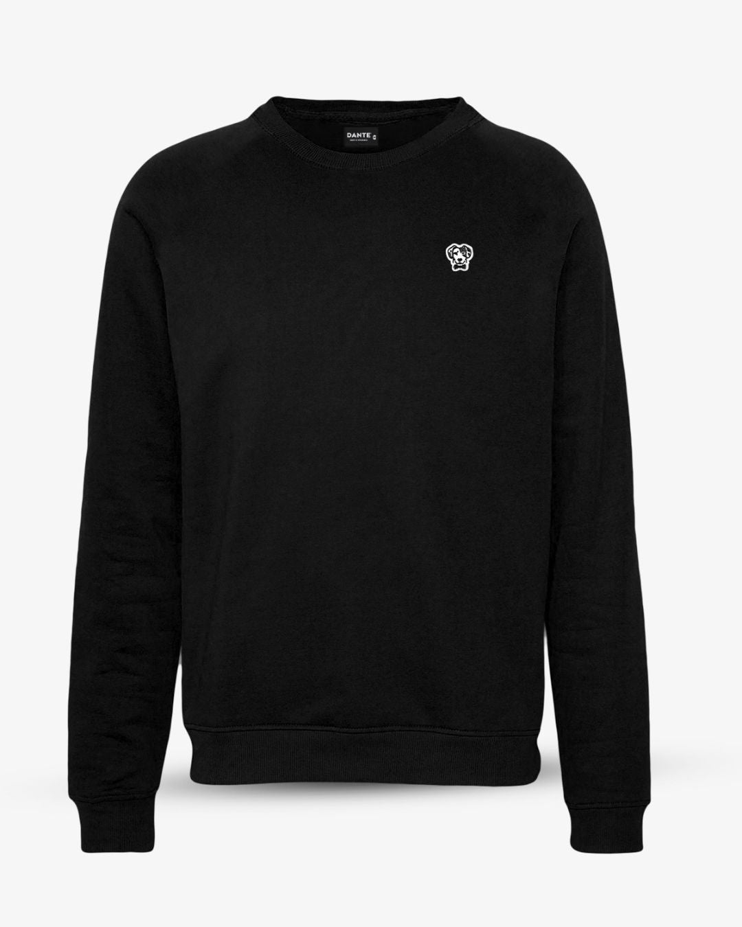 Sweatshirt antimanchas clásico negro
