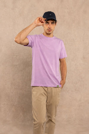 Camiseta Antimanchas Lila - Talla Regular