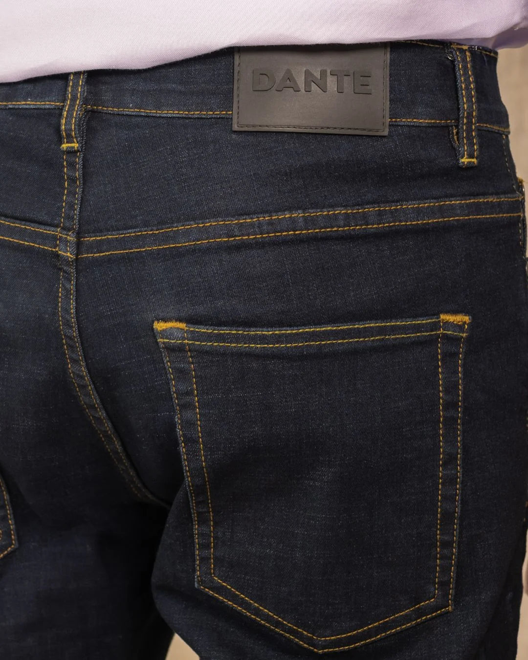 Jean Elástico Osaka para hombre marca DANTE Regular Fit foto
espalda