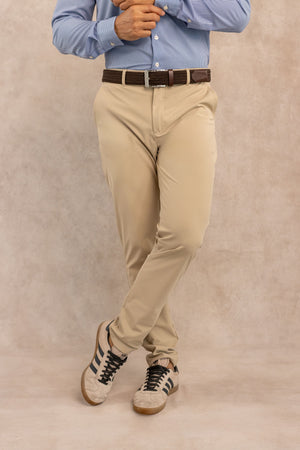 Pantalon Performance Antimanchas Taupe