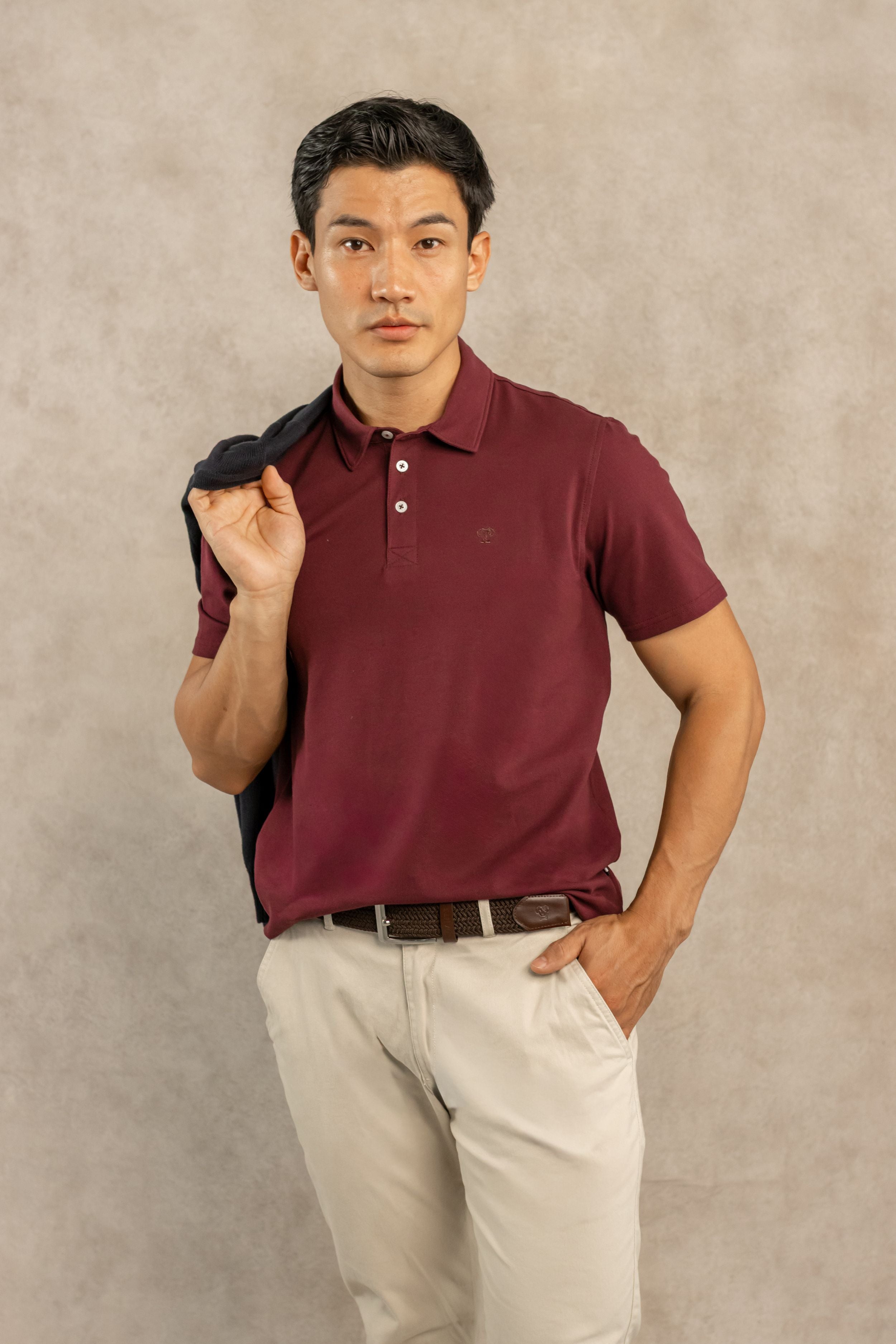 Polo Antimanchas Black Berry